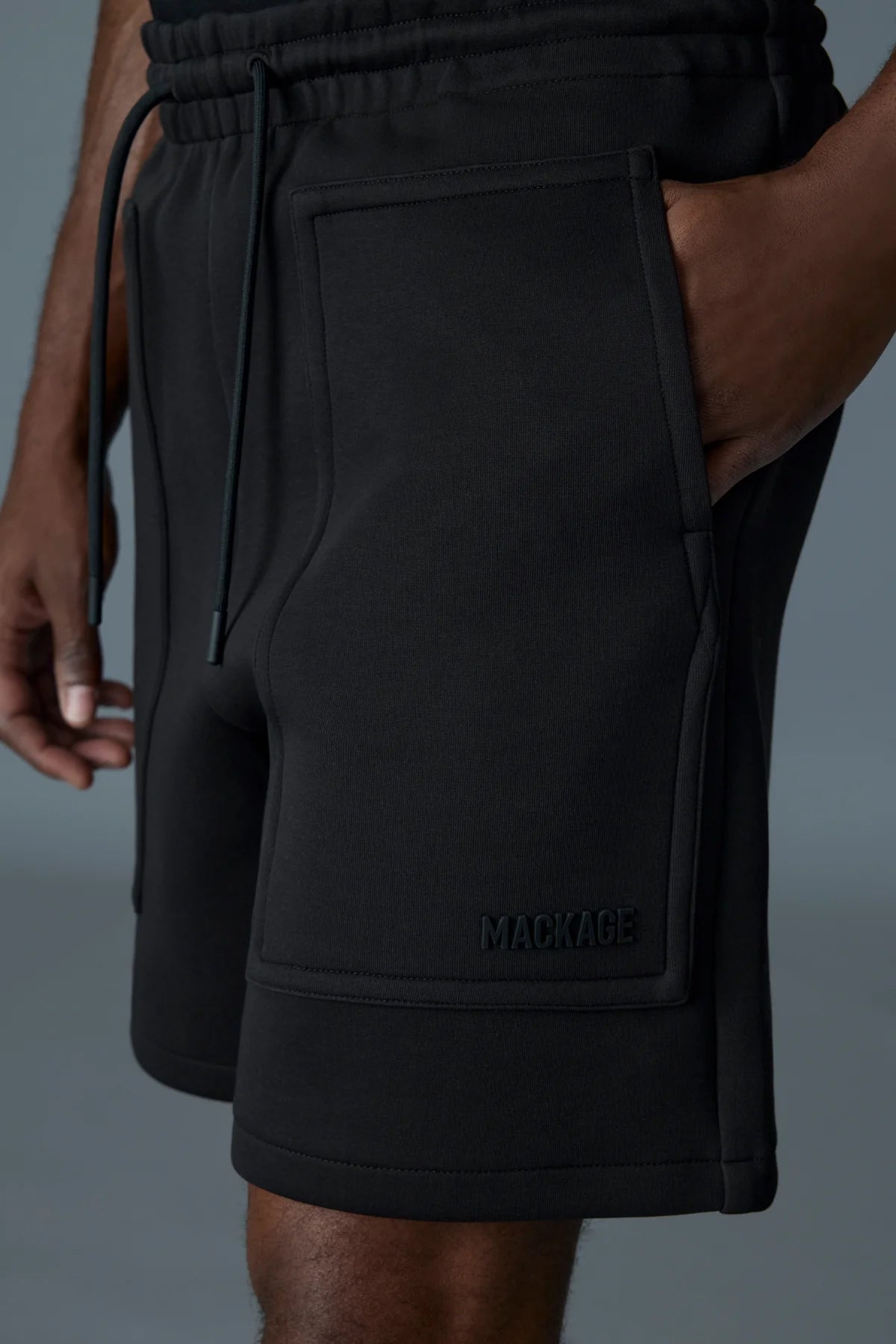 Mackage ELWOOD-R Double-Face Jersey Shorts