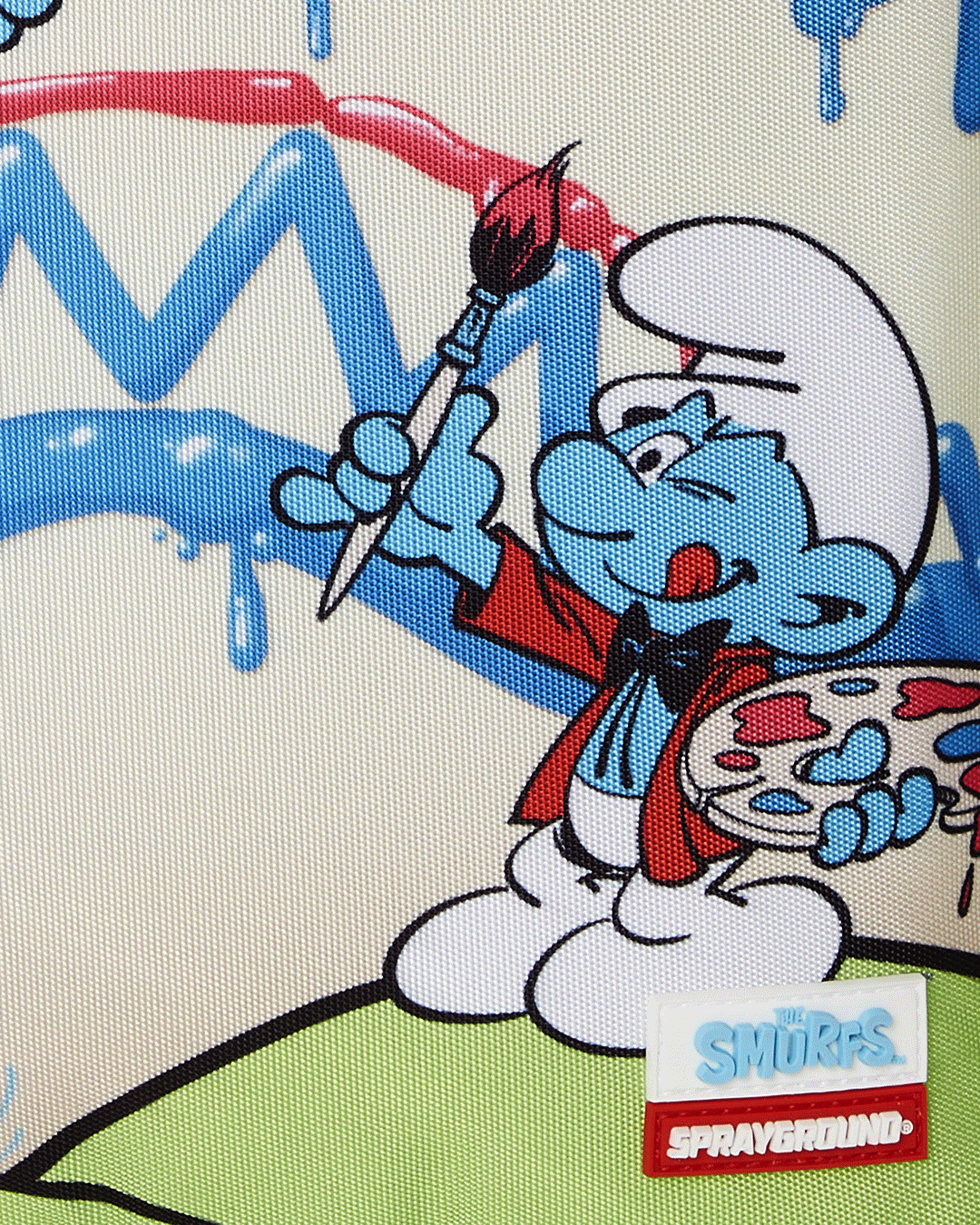 Sprayground Smurfs Art Party Backpack