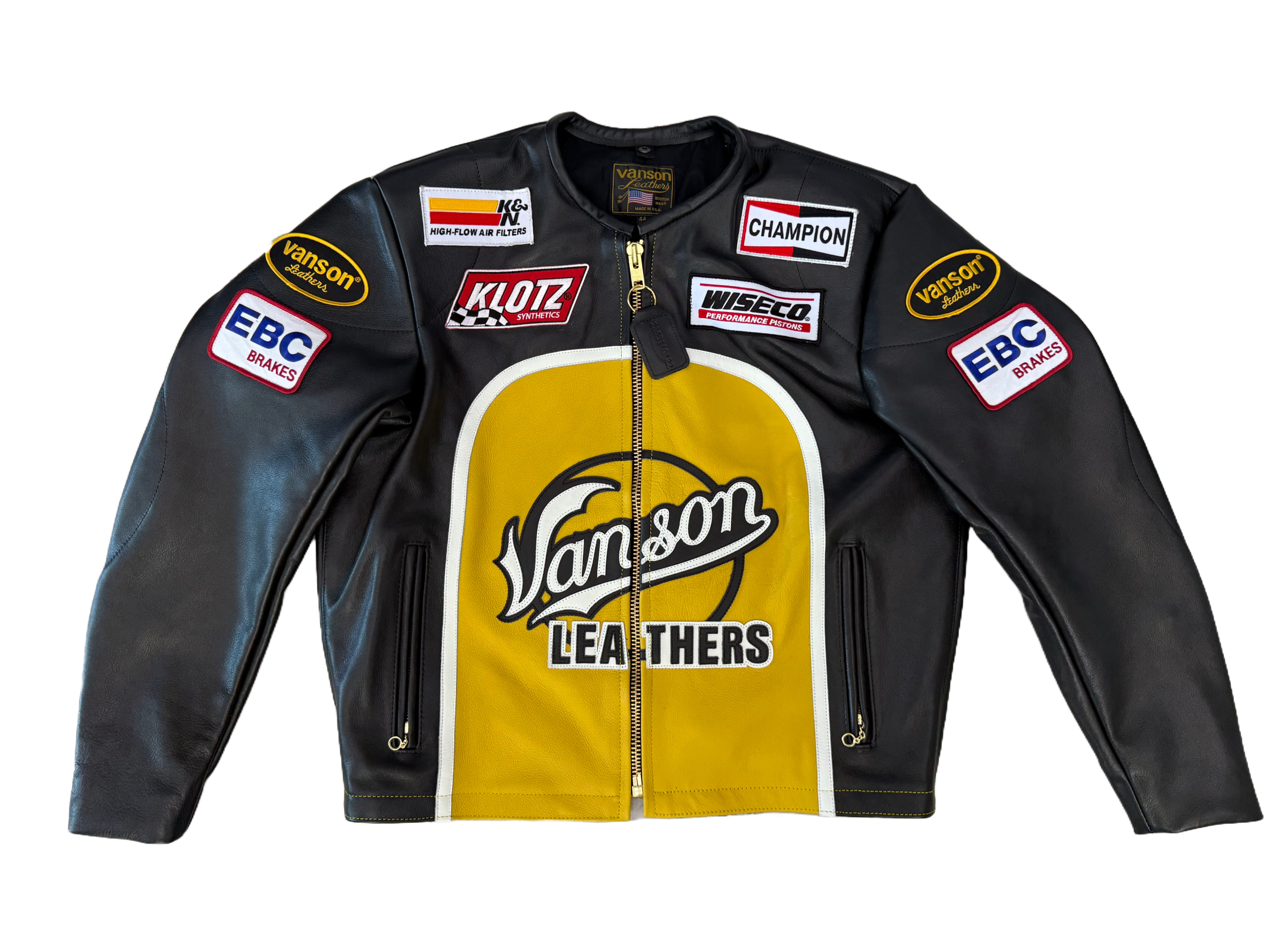 Vanson Men’s Performance Leather Jacket