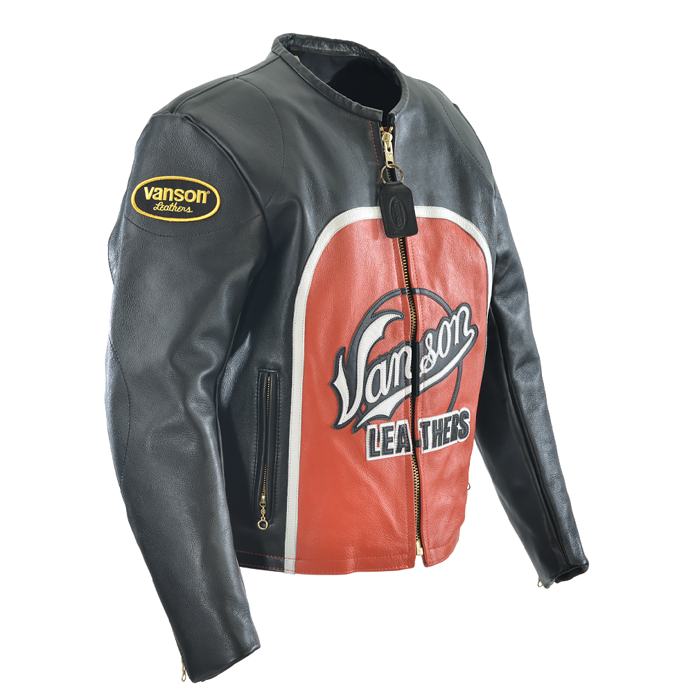 Vanson Men’s Performance Leather Jacket