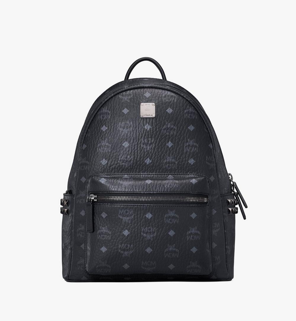 MCM Stark Side Studs Backpack In Visetos