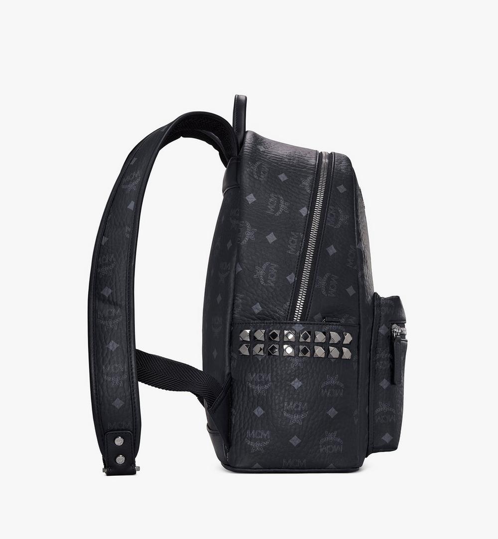 MCM Stark Side Studs Backpack In Visetos