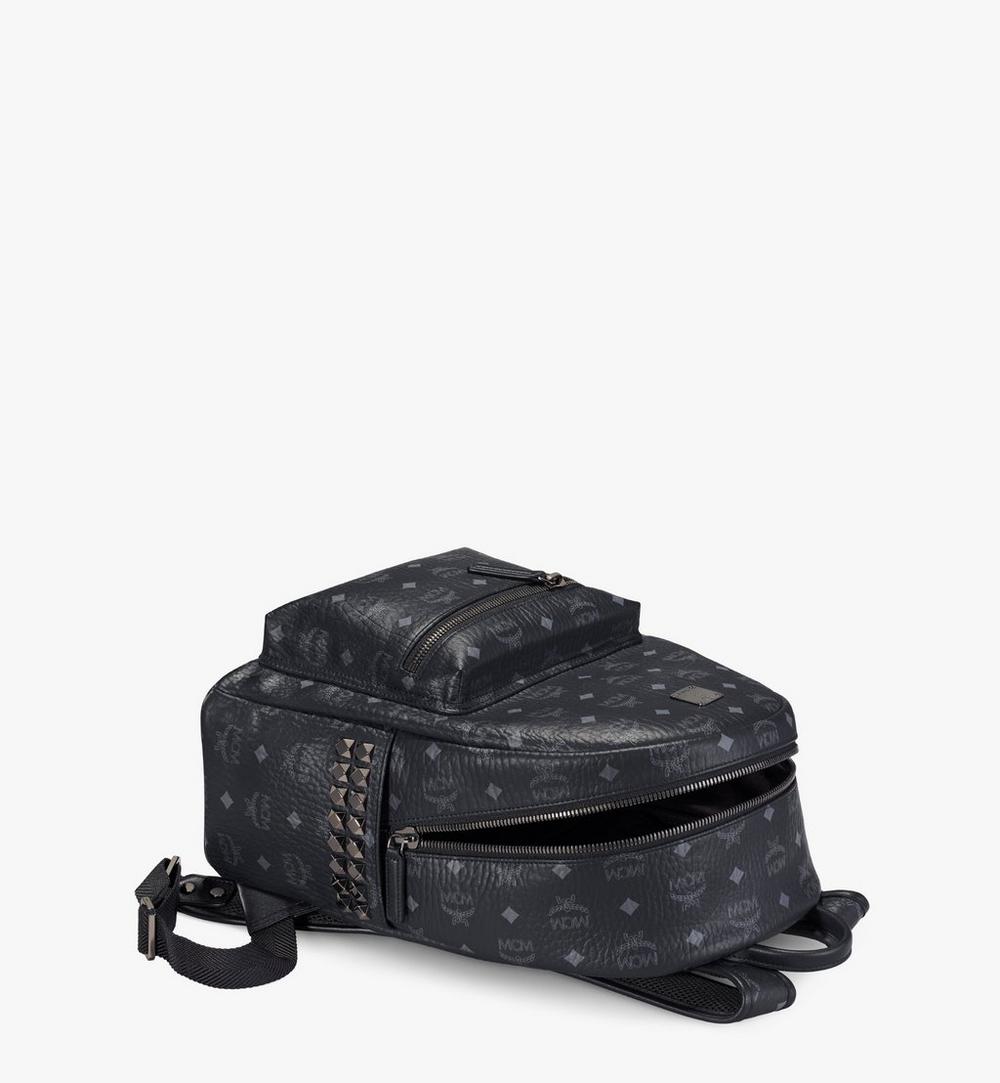 MCM Stark Side Studs Backpack In Visetos
