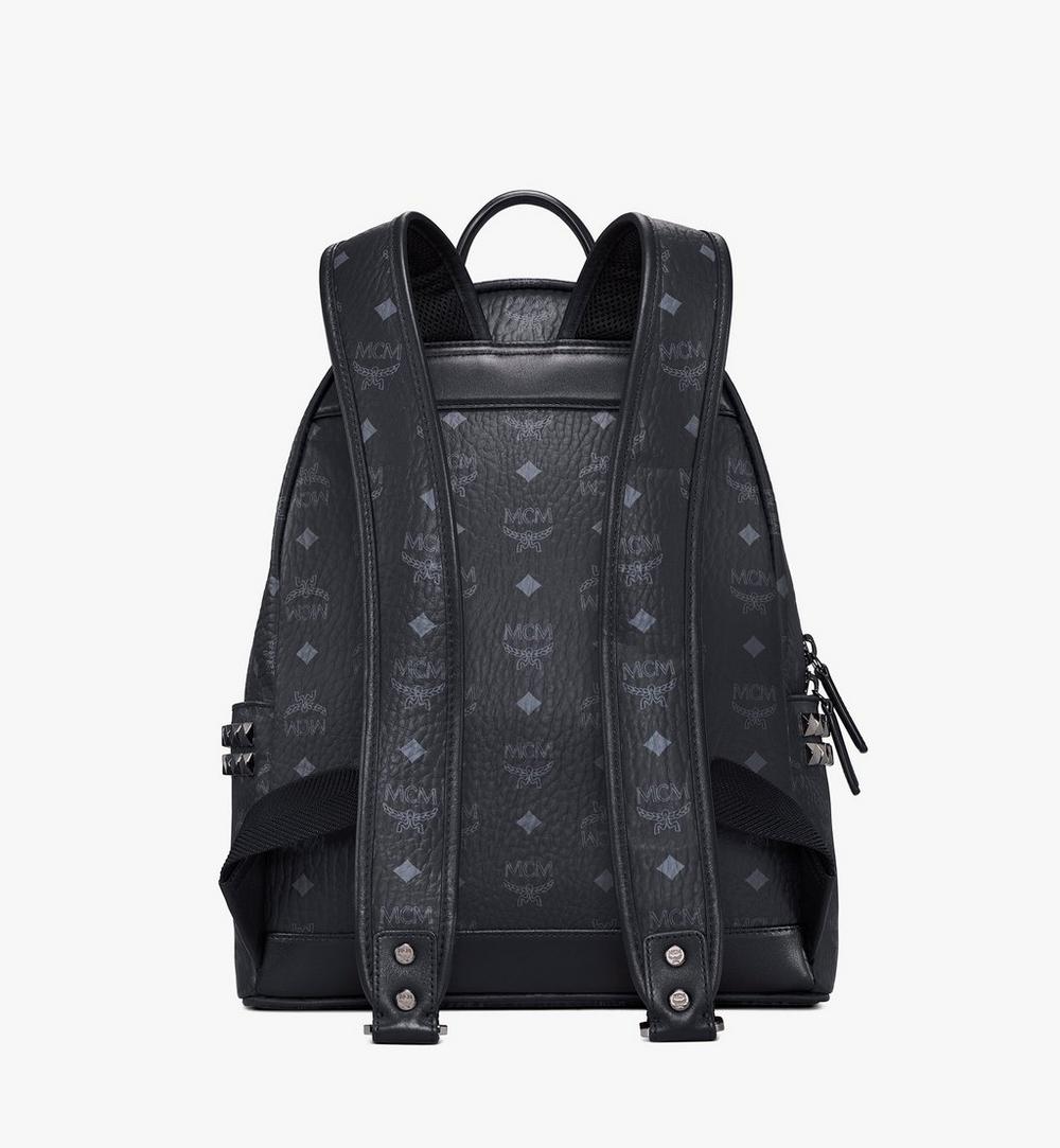 MCM Stark Side Studs Backpack In Visetos