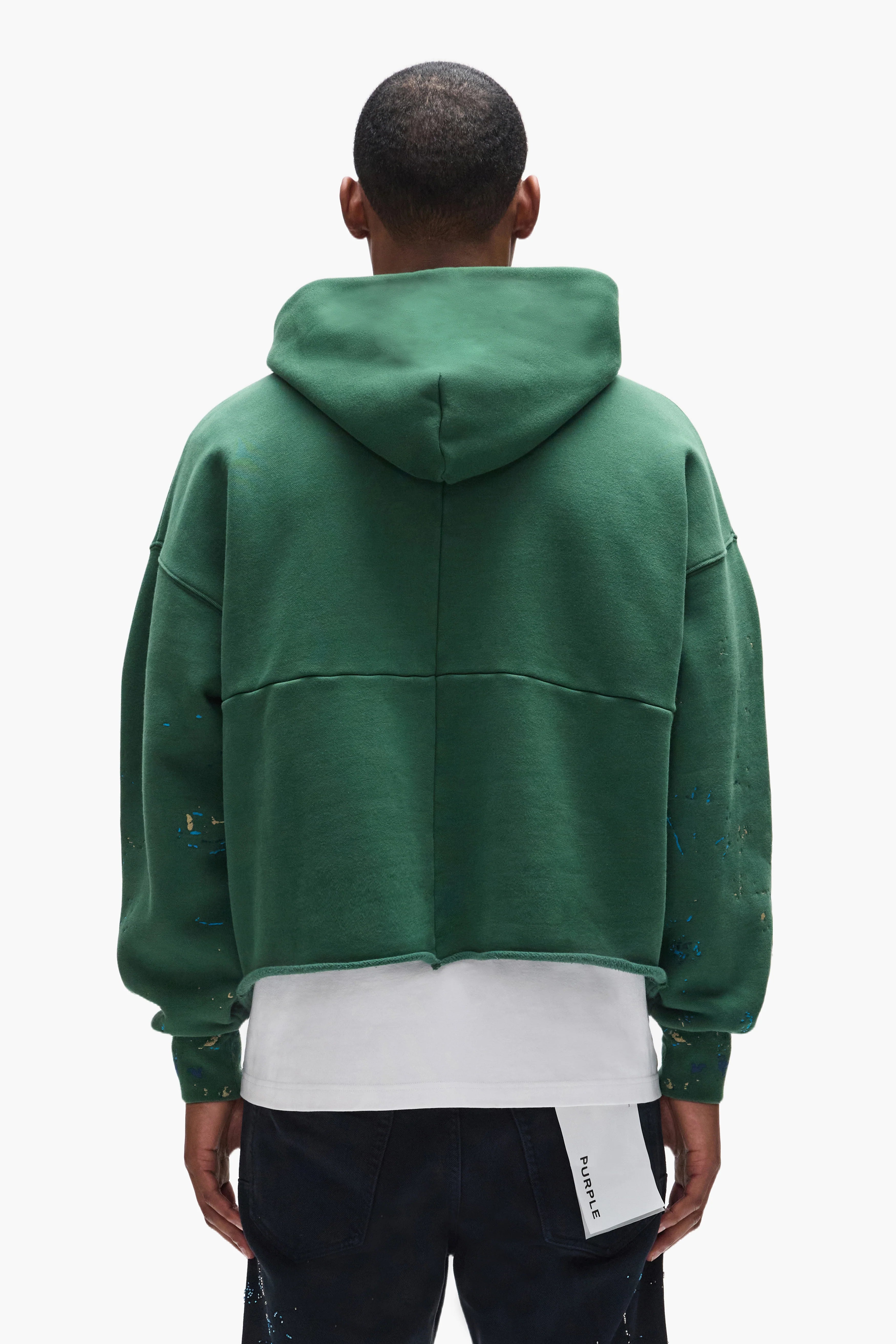 Purple Brand Half & Half Hoodie