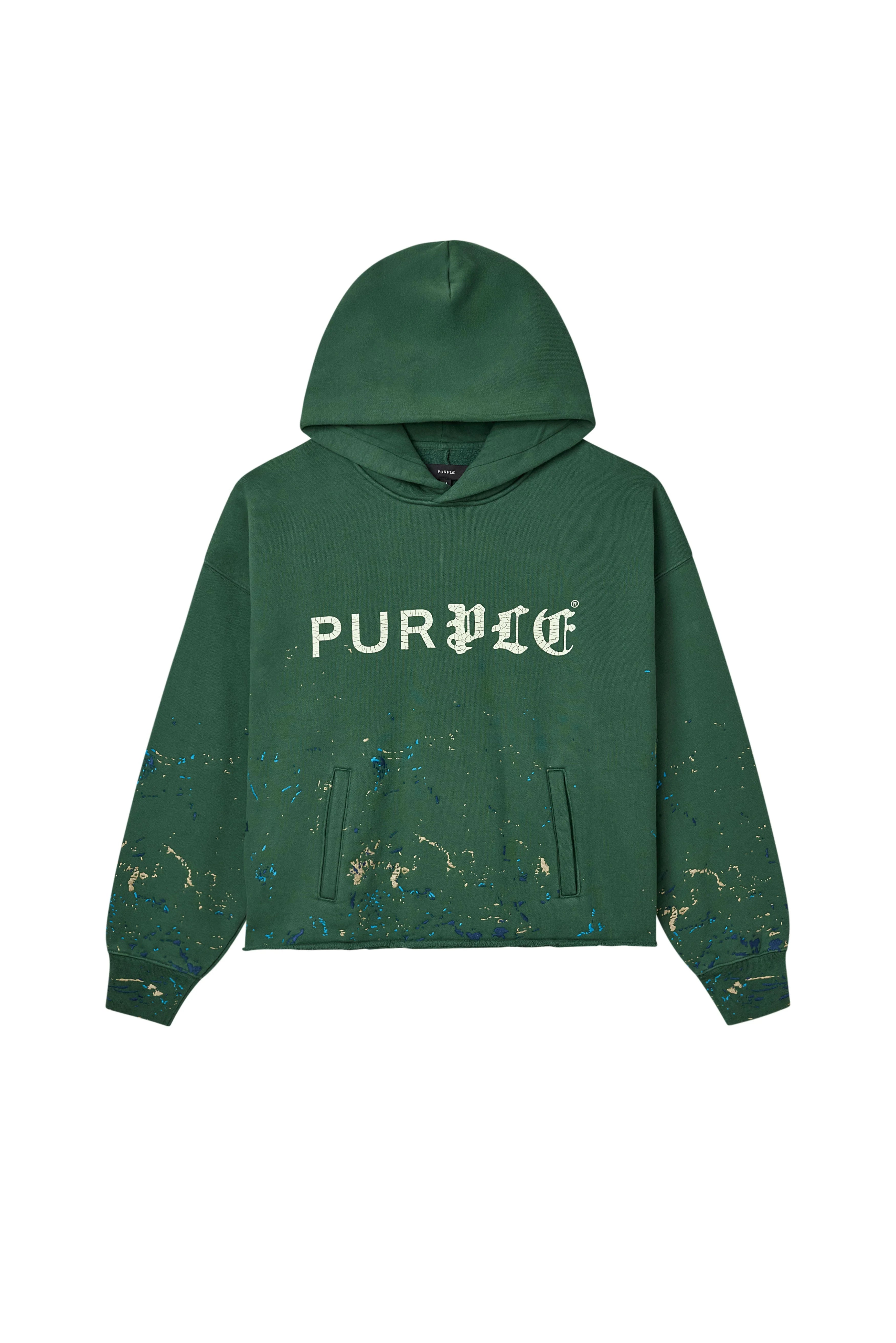 Purple Brand Half & Half Hoodie