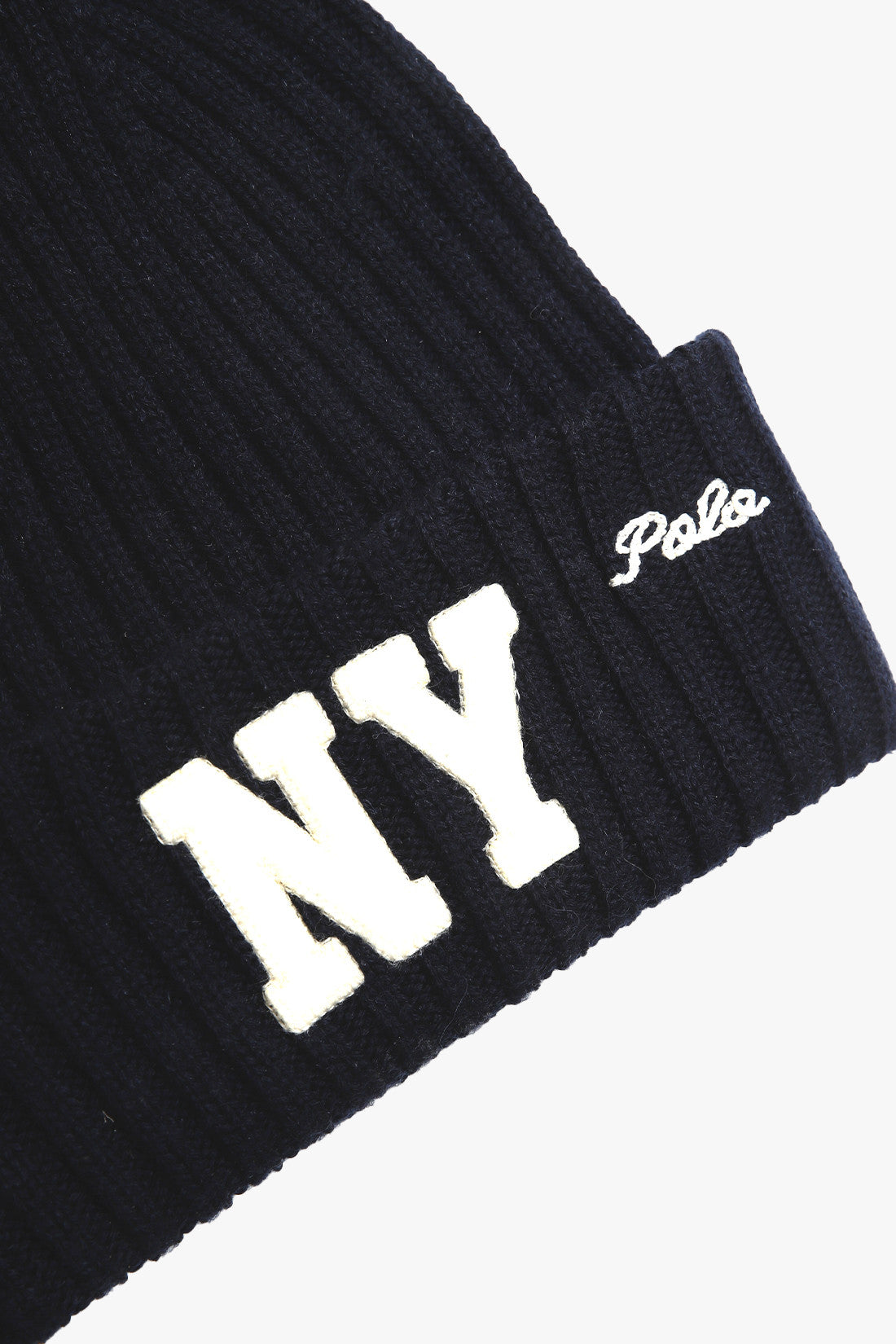 Polo Ralph Lauren NY Logo-Patch Beanie