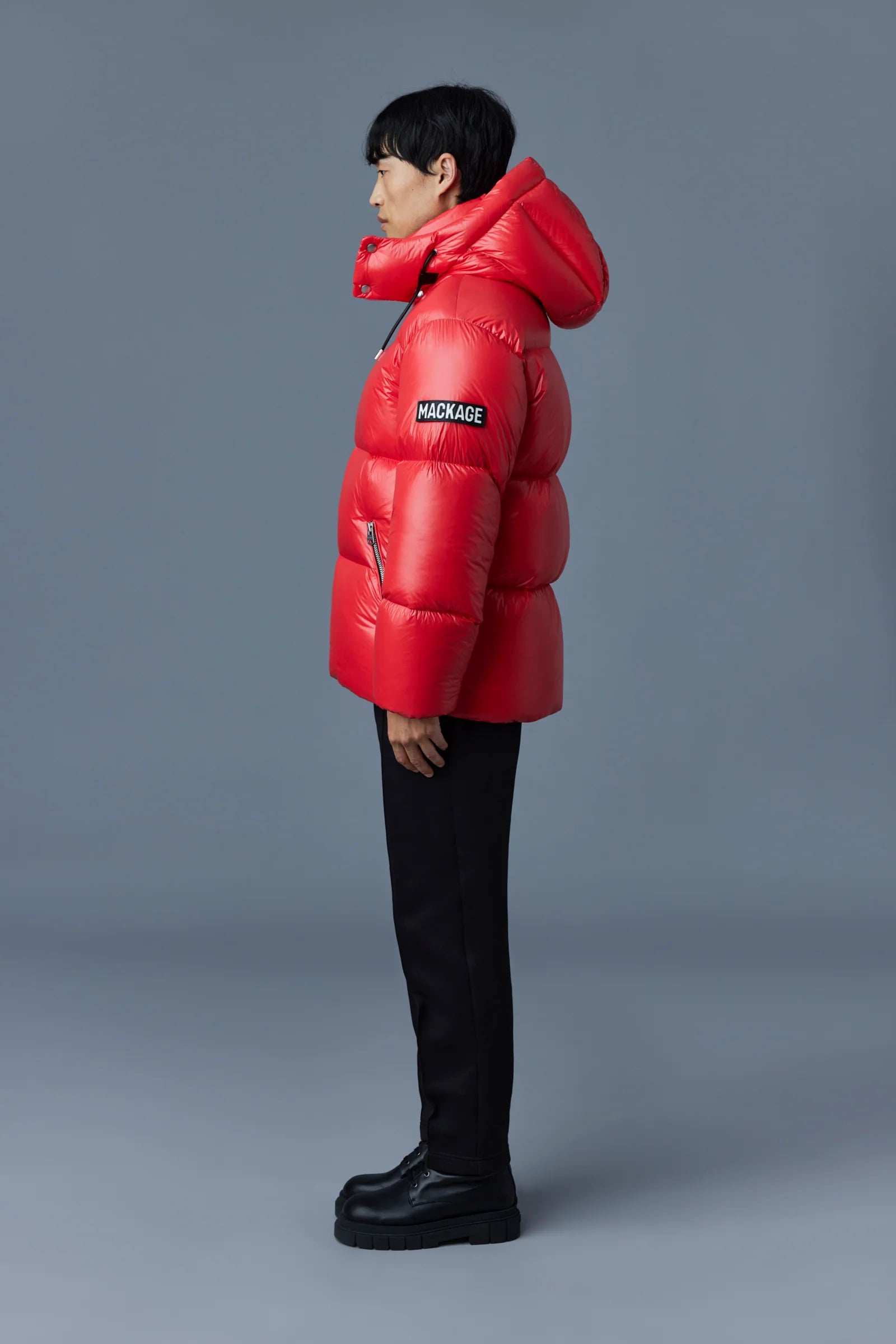 Mackage Kent-Z Lustrous Light Down Jacket With Hood