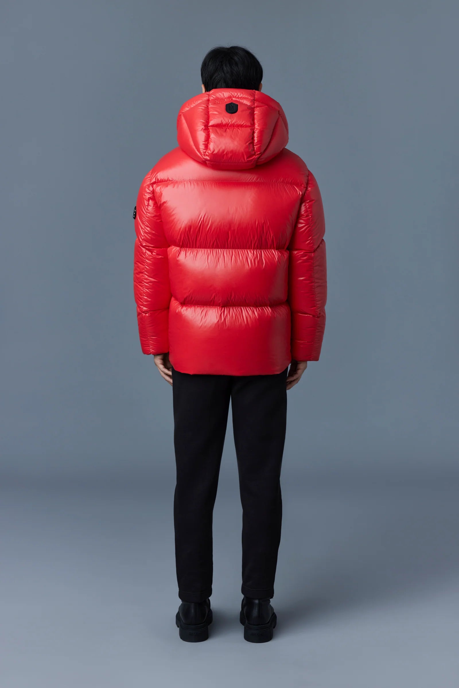 Mackage Kent-Z Lustrous Light Down Jacket With Hood