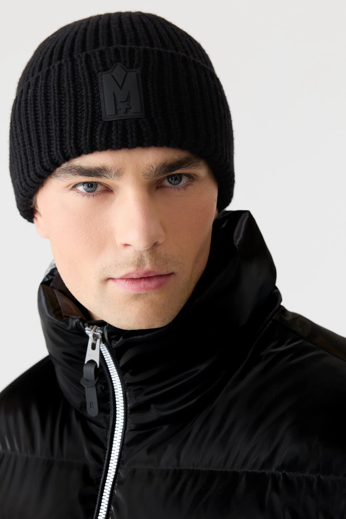 Mackage KENT-GLO High-Gloss Hooded Down Jacket