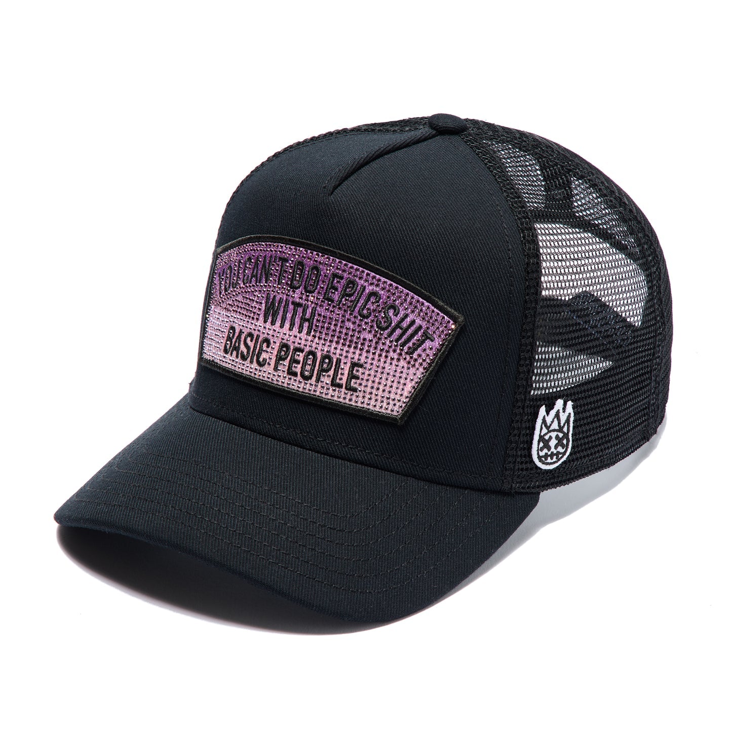Cult Of Individuality Cult's Mesh Trucker Hat "Epic Shit" Crystals