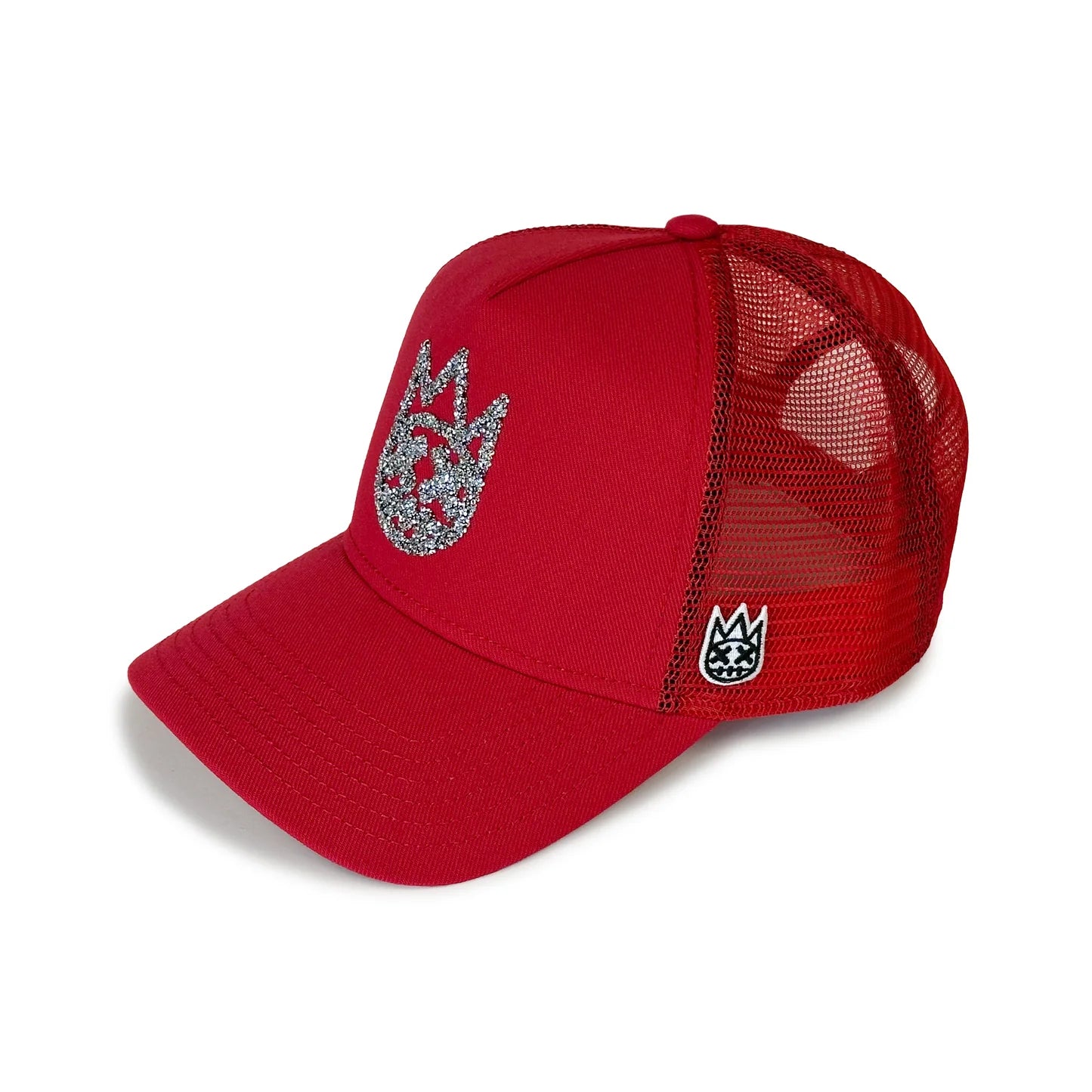 Cult Of Individuality Cult's Crystal Logo Mesh Back Trucker Hat