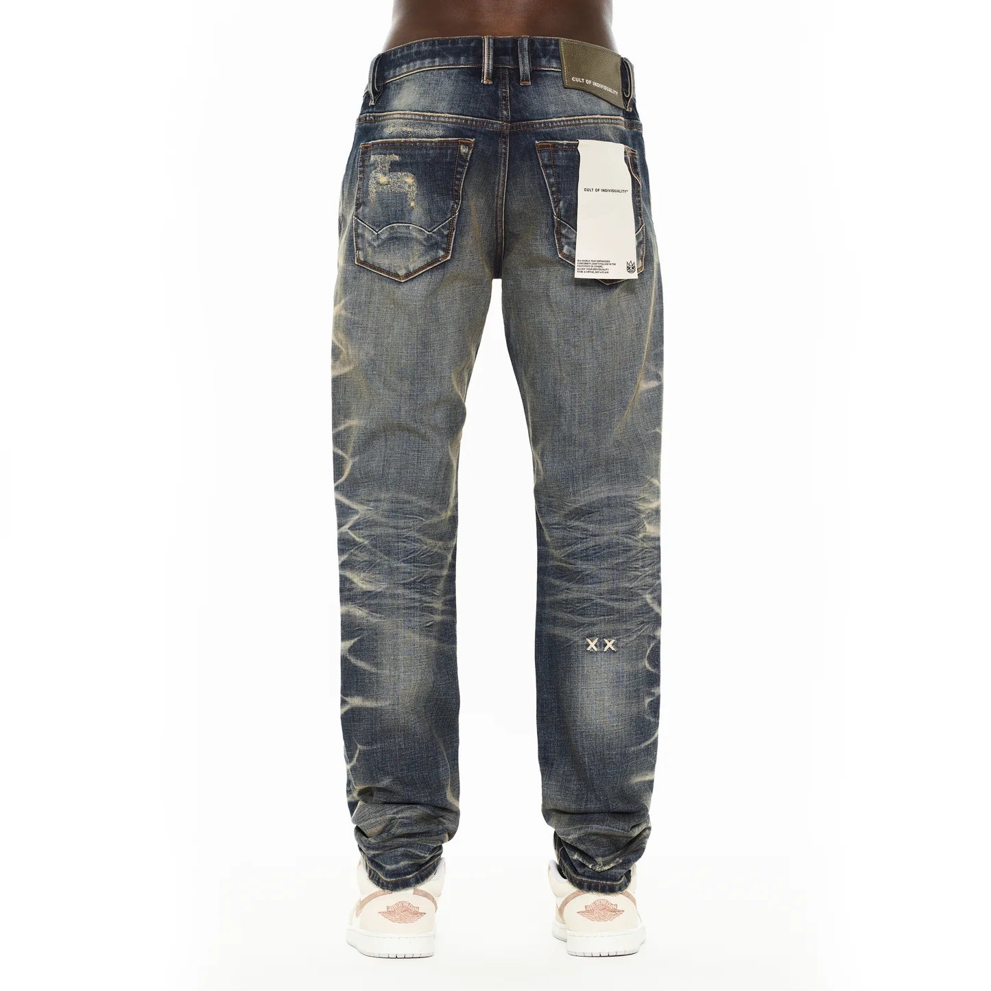 Cult Of Individuality Rocker Slim 602 Jeans in Tiger