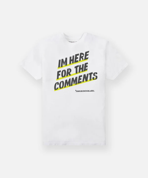 Paper Planes I’m Here For The Comments Tee