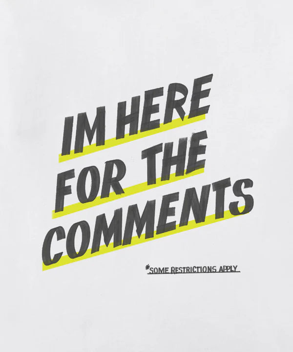 Paper Planes I’m Here For The Comments Tee