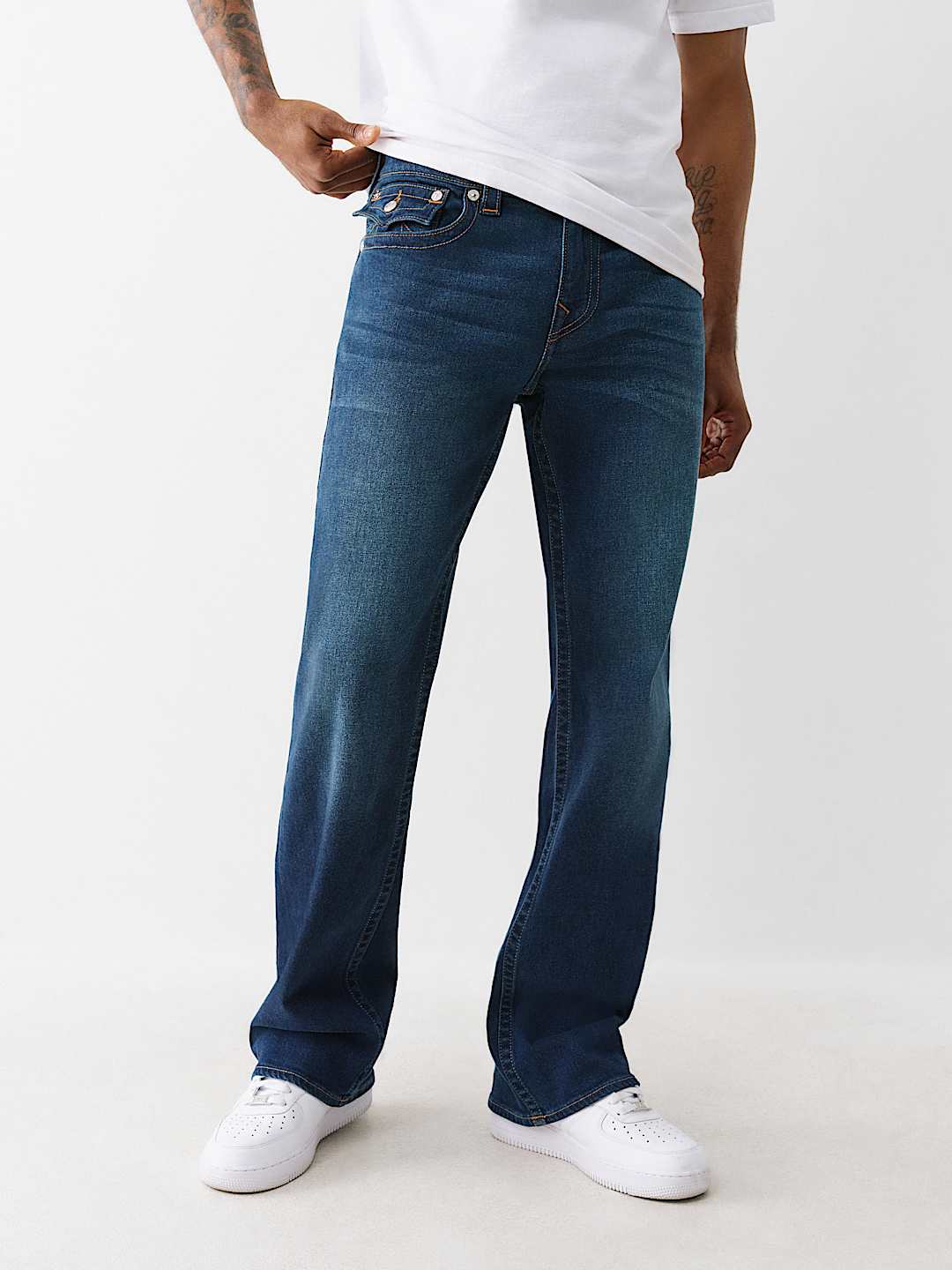True Religion Geno SN Flap Jeans