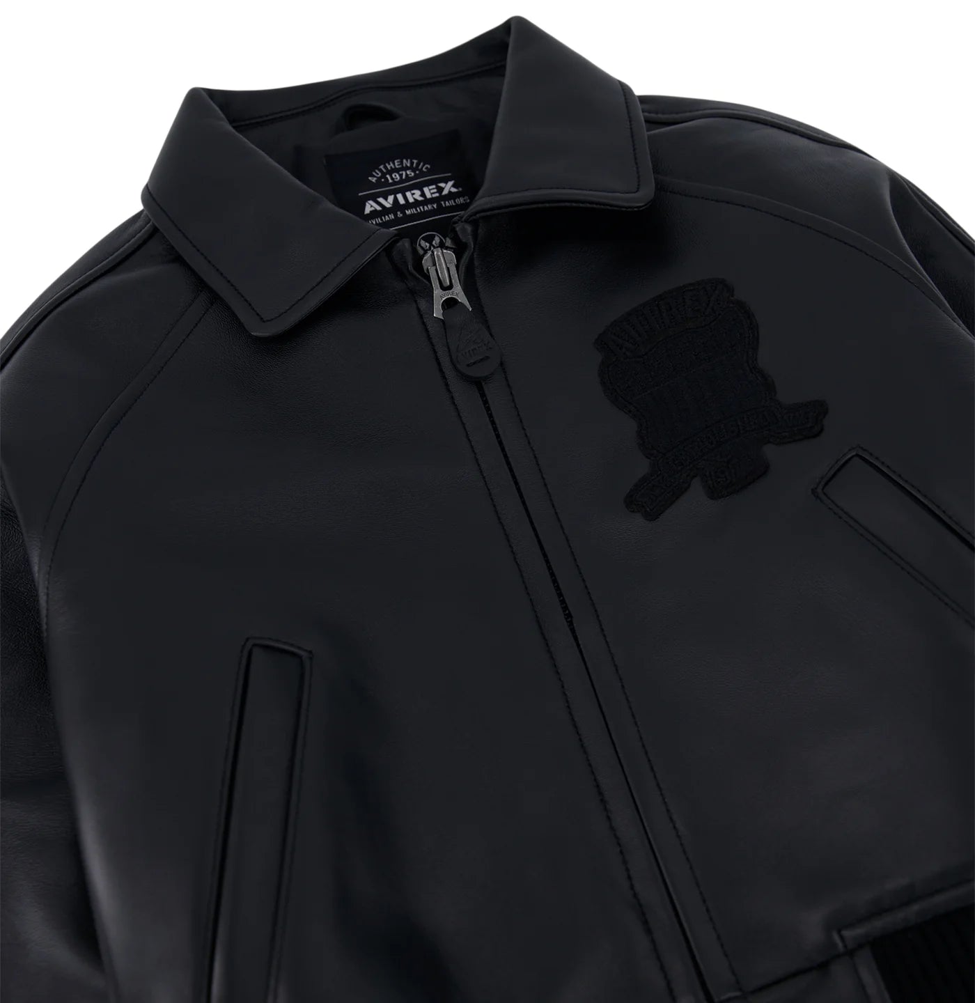 Avirex Women’s Leather Crop Jacket