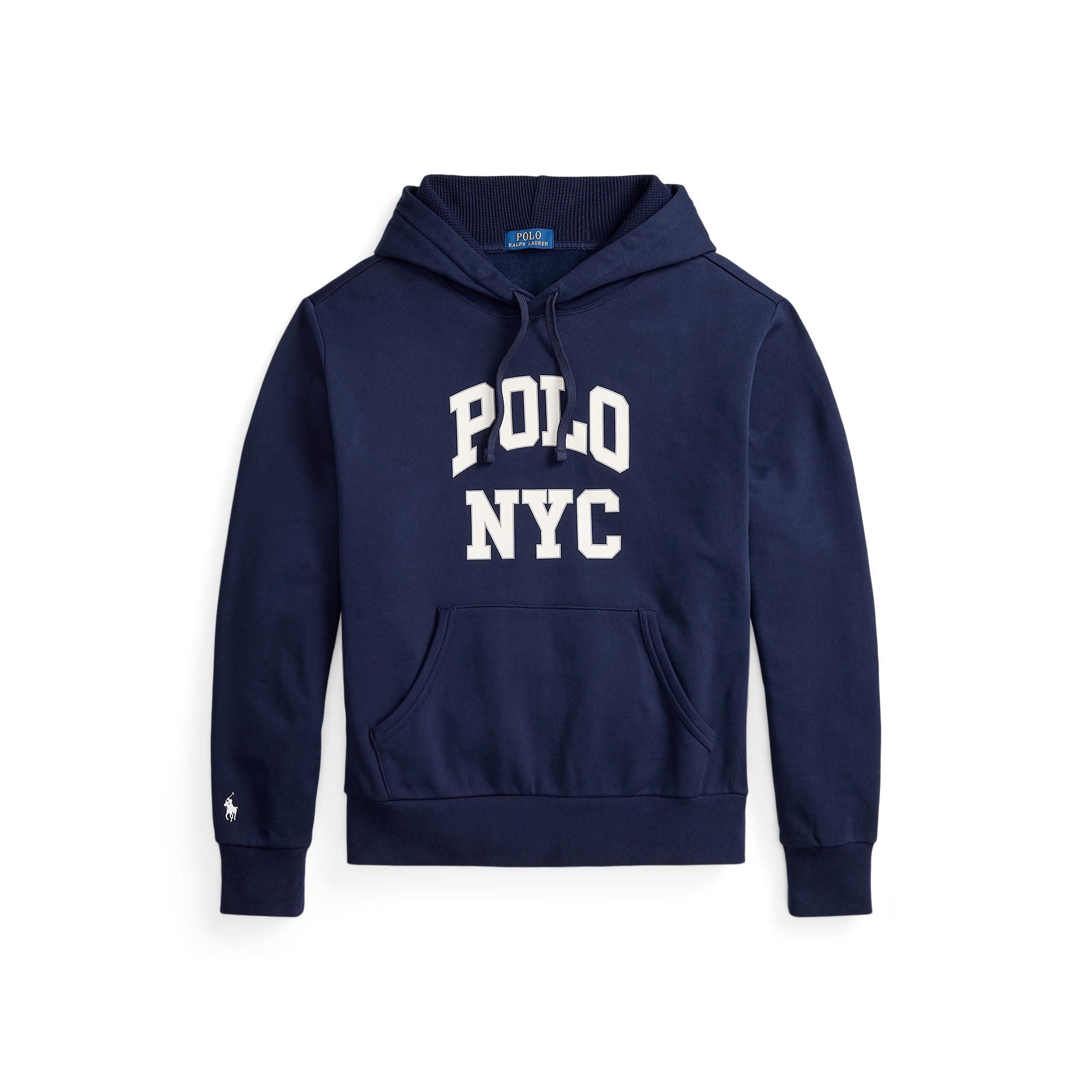 Polo Ralph Lauren Fleece Graphic Hoodie - Blue Jeans