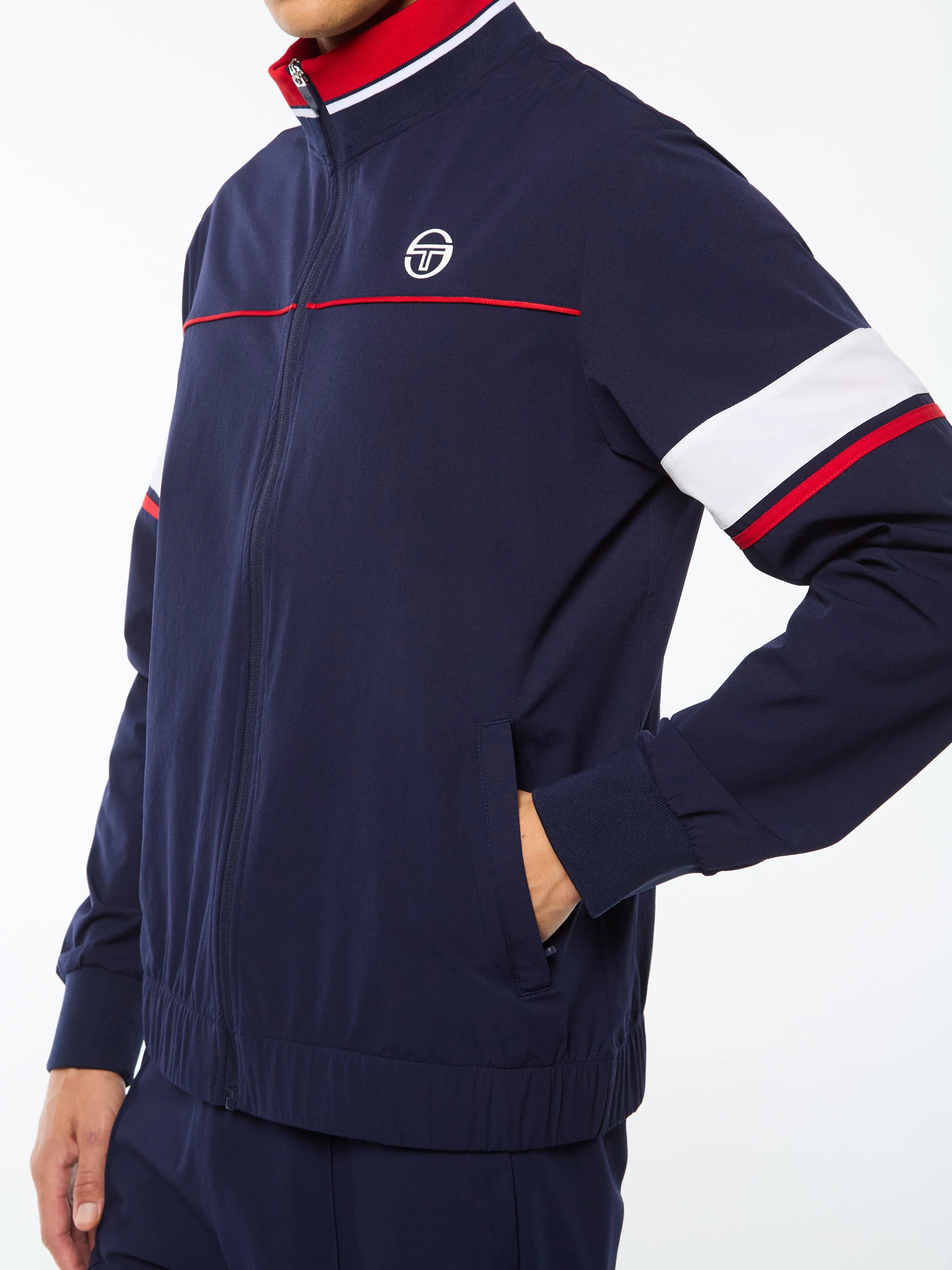 Sergio Tacchini Solare Track Sweatsuit - Blue Jeans