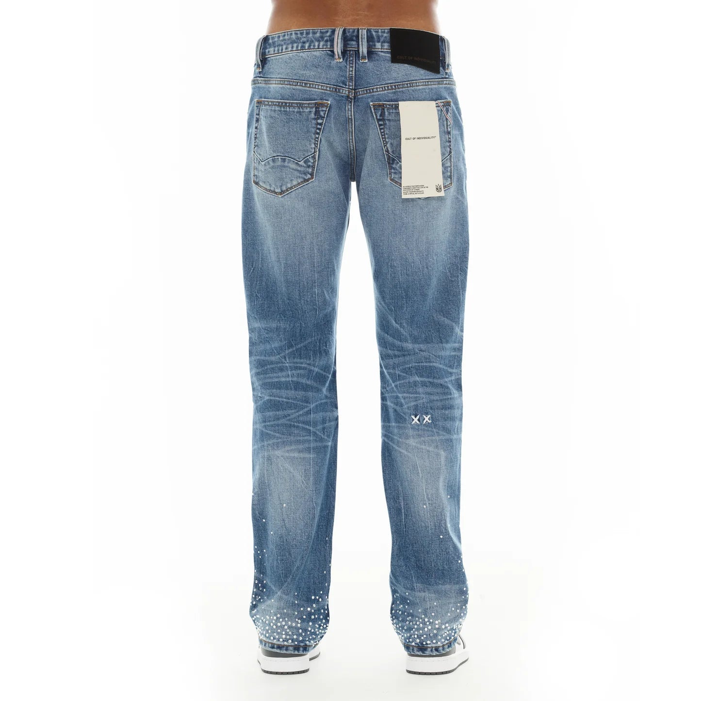 Cult Of Individuality Hagen Relaxed 608 Jeans in Crystal