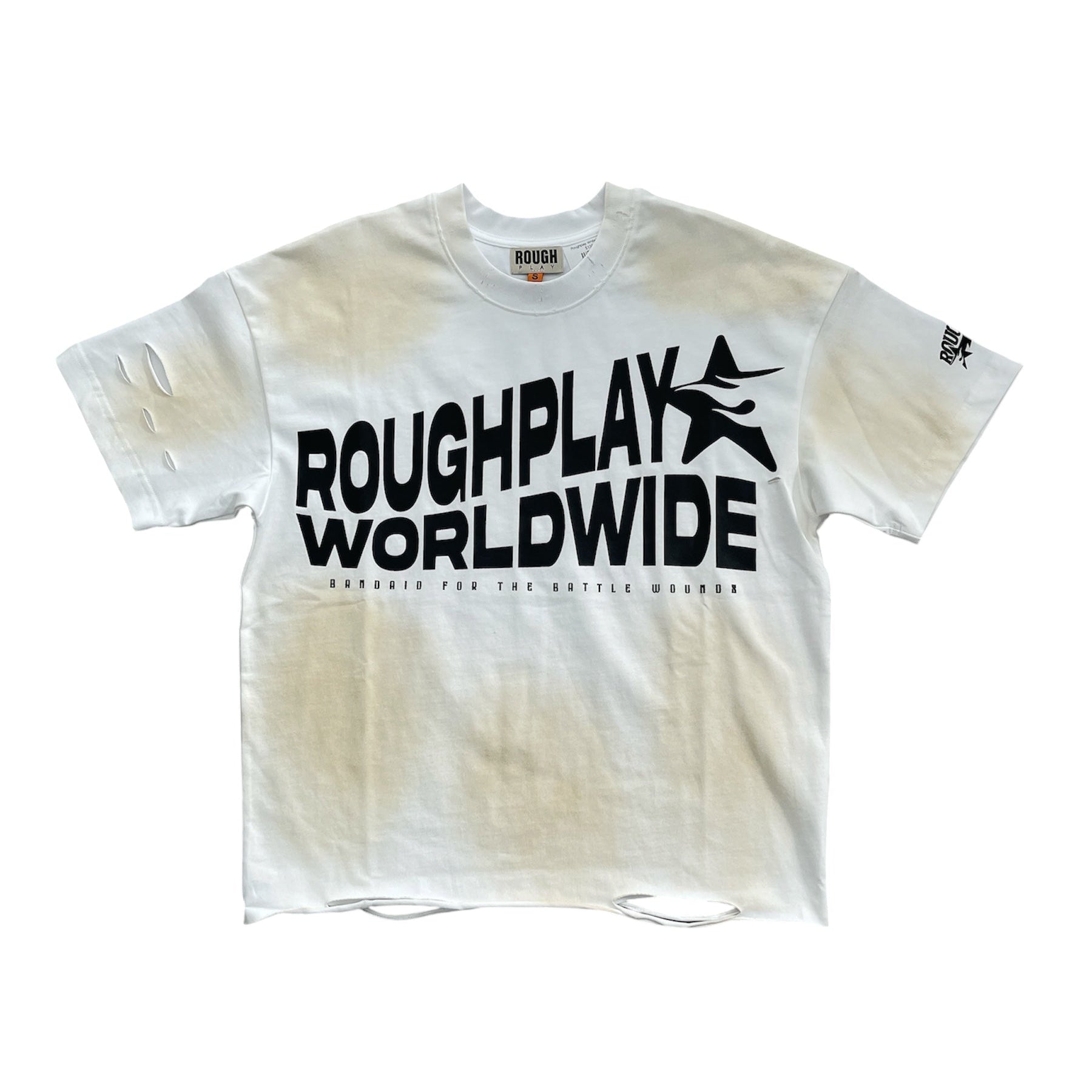 Roughplay White/Black T-Shirt