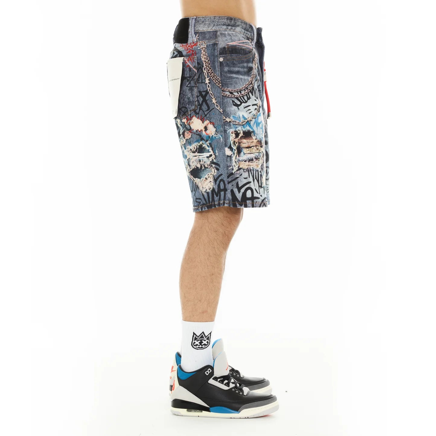Cult Of Individuality Grunge Shorts