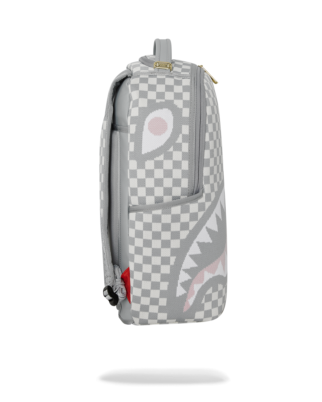 Sprayground Knit Sharks In Paris In Cream DLX Backpack