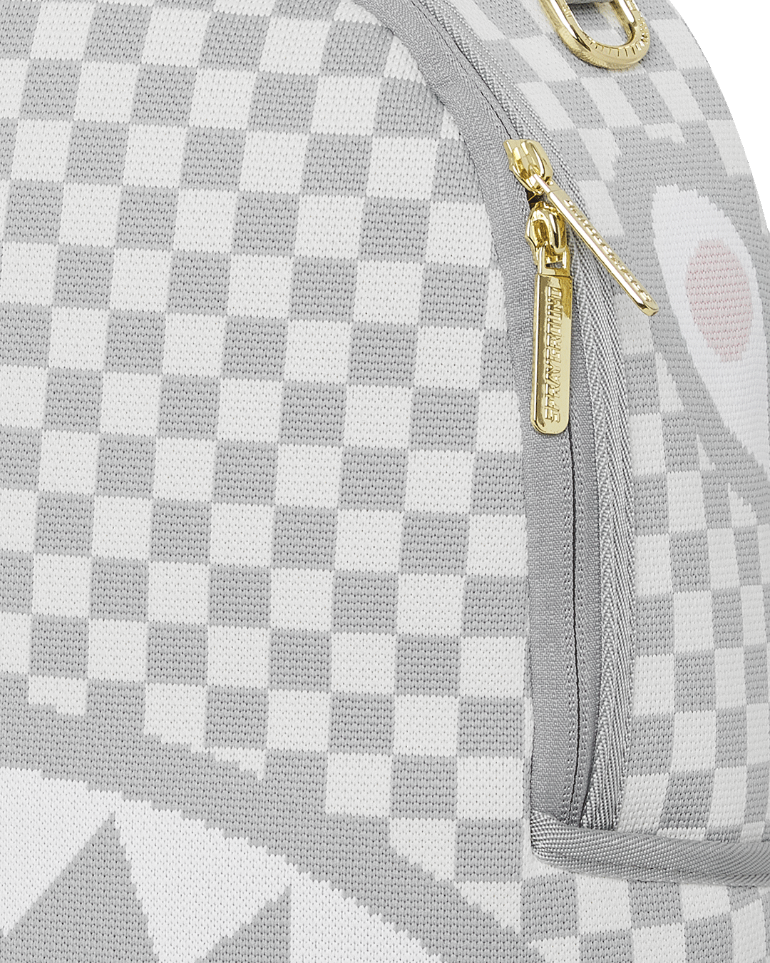 Sprayground Knit Sharks In Paris In Cream DLX Backpack