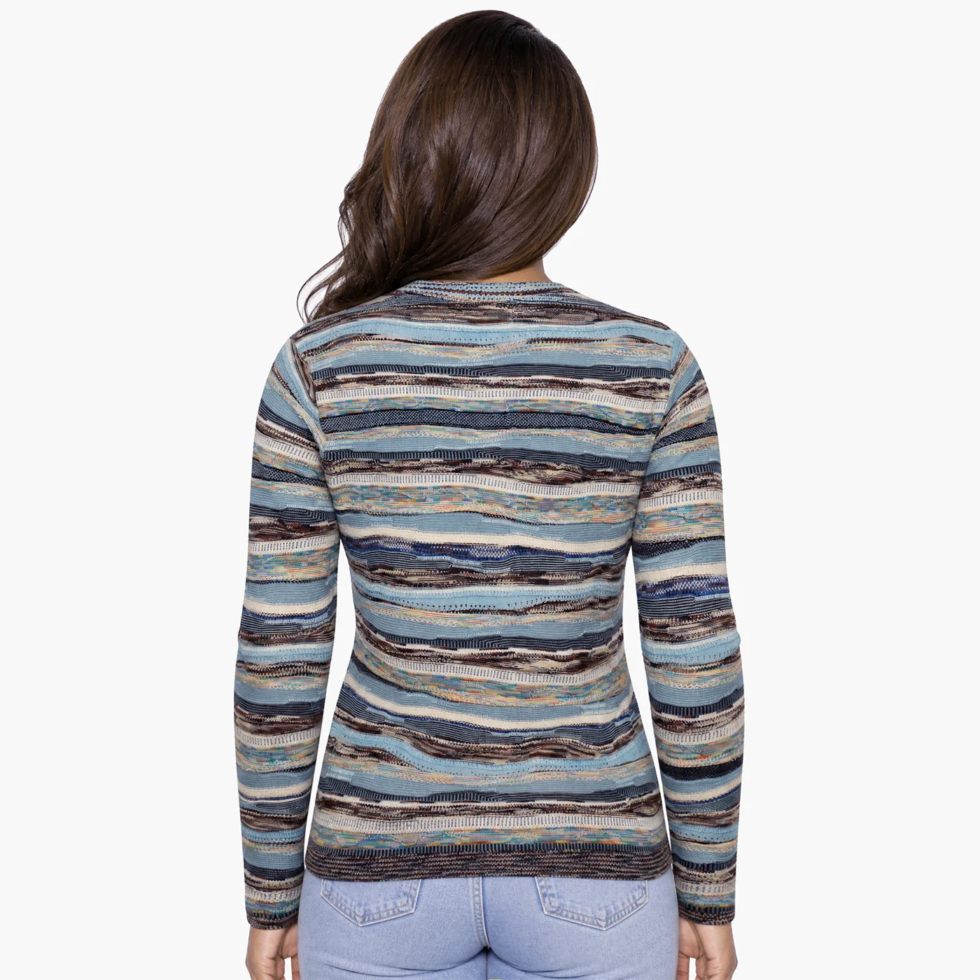 Coogi New - COOGI Women's All-Season Sweater Knit LS Top