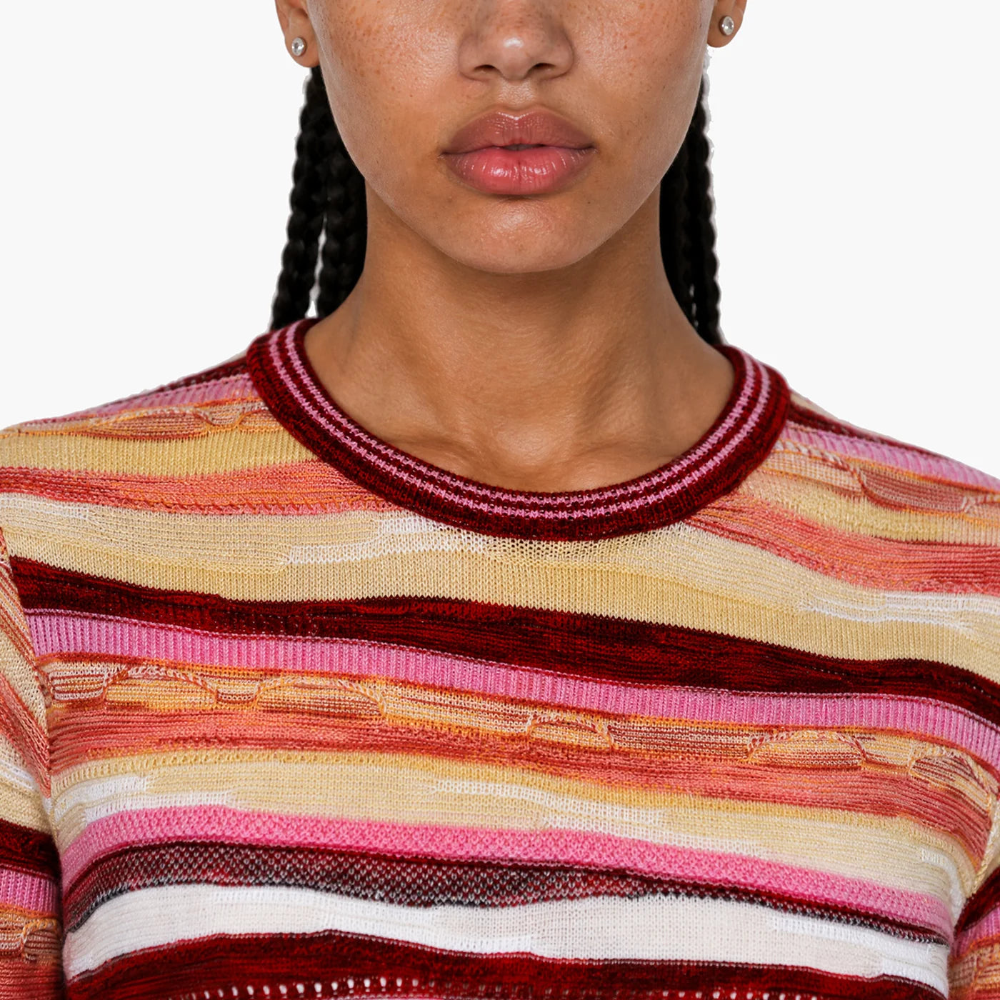 Coogi New - COOGI Women's All-Season Sweater Knit LS Top