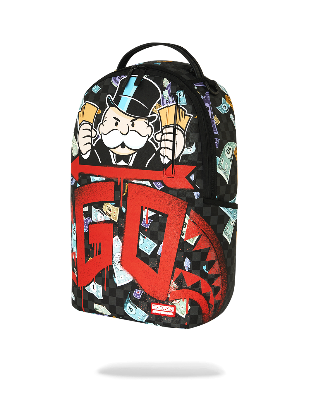 Sprayground Monopoly Time To Go Backpack