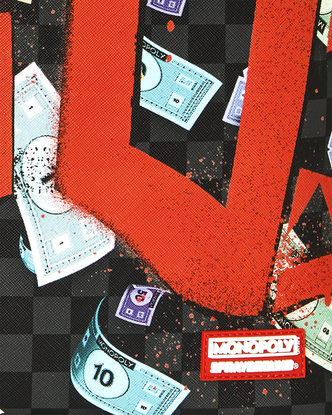 Sprayground Monopoly Time To Go Backpack