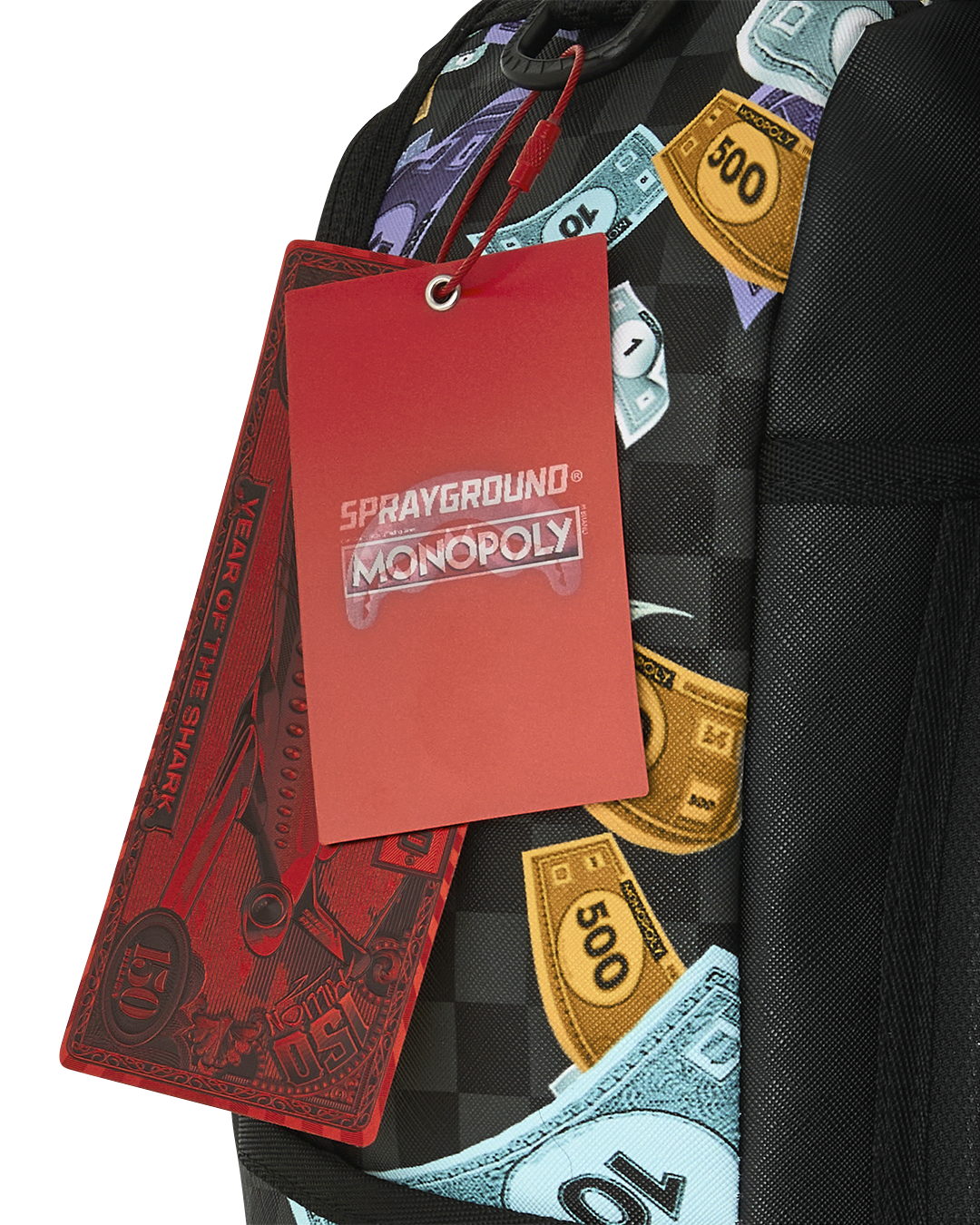 Sprayground Monopoly Time To Go Backpack