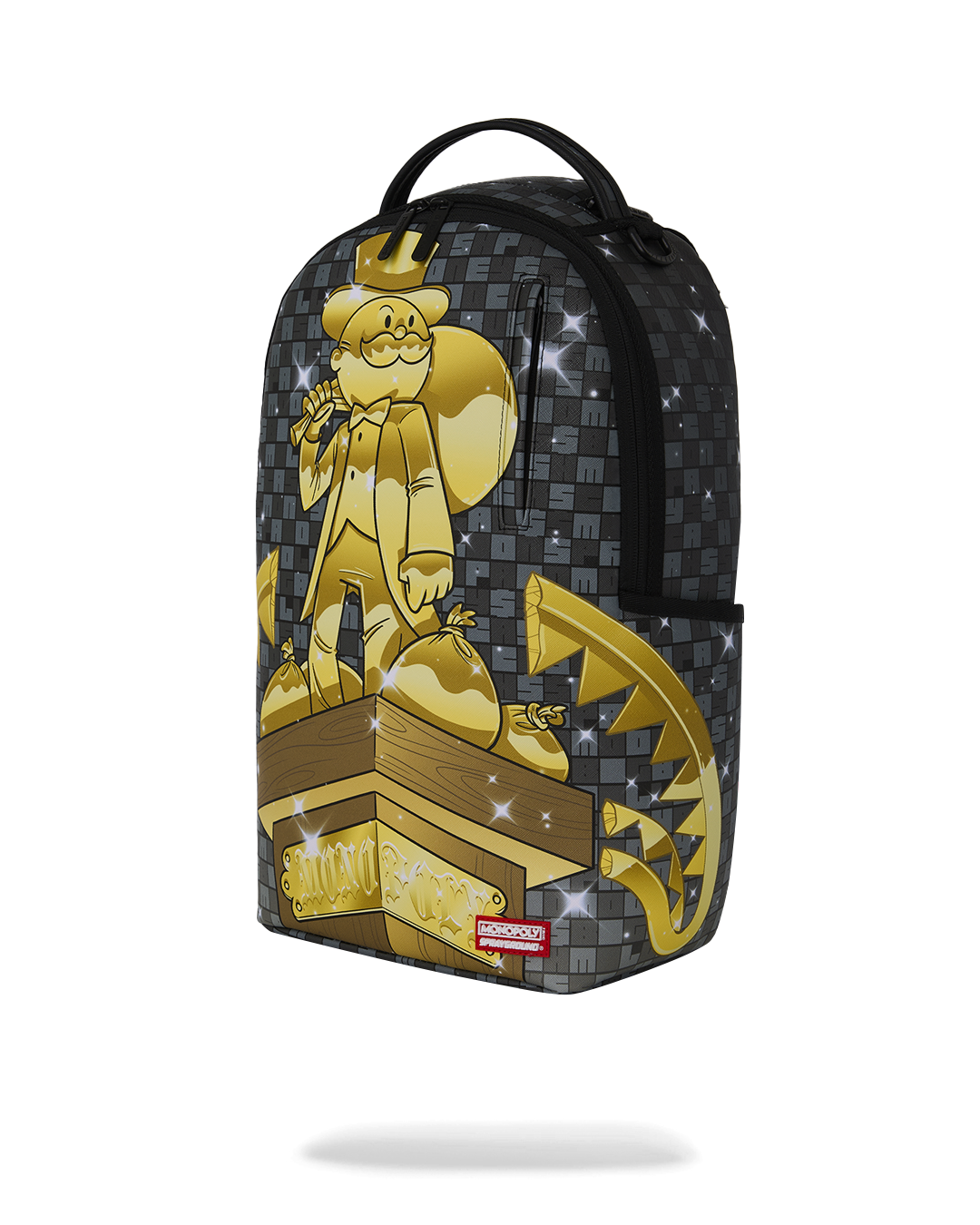 Sprayground Monopoly Collab - Get The Gold Backpack