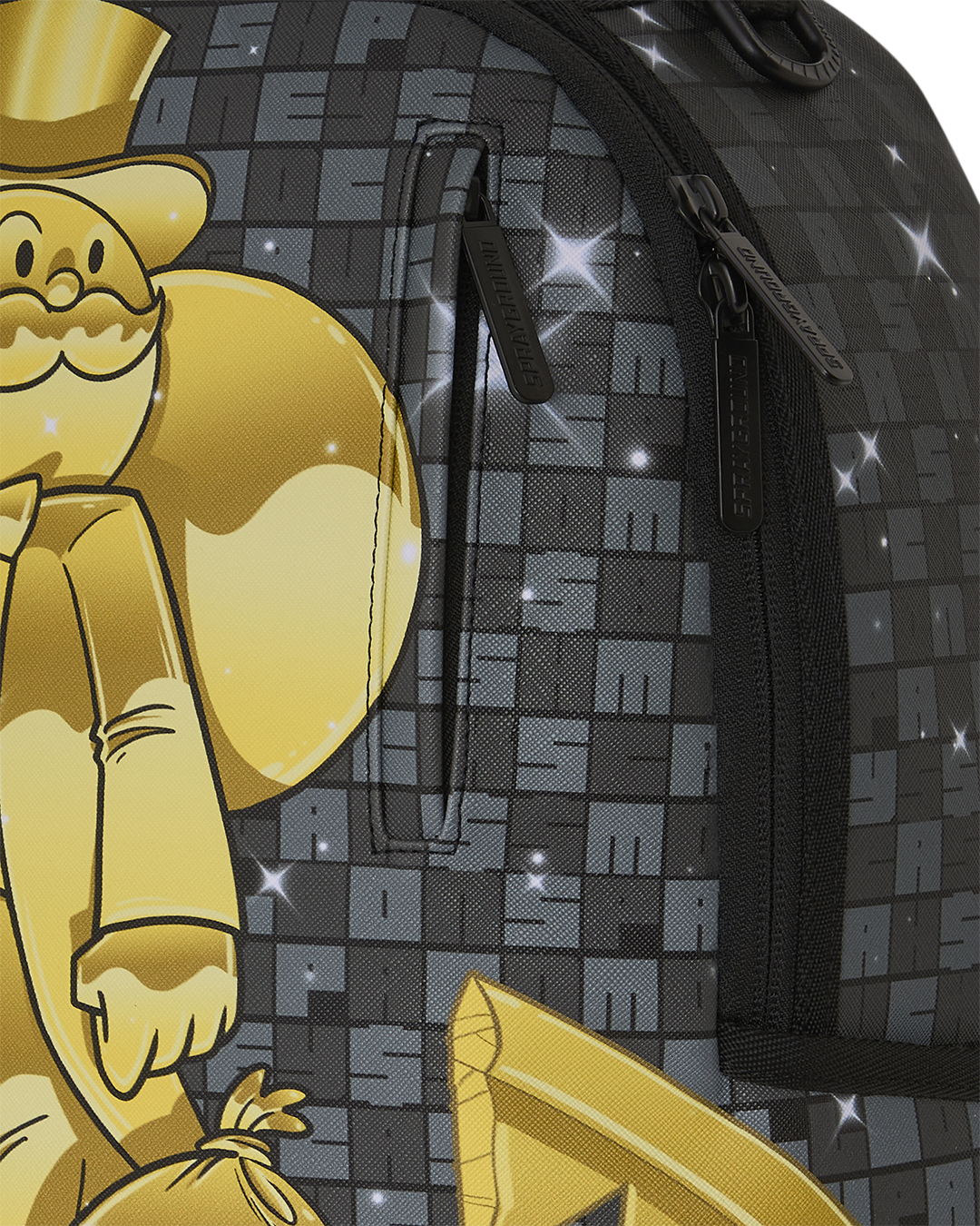 Sprayground Monopoly Collab - Get The Gold Backpack