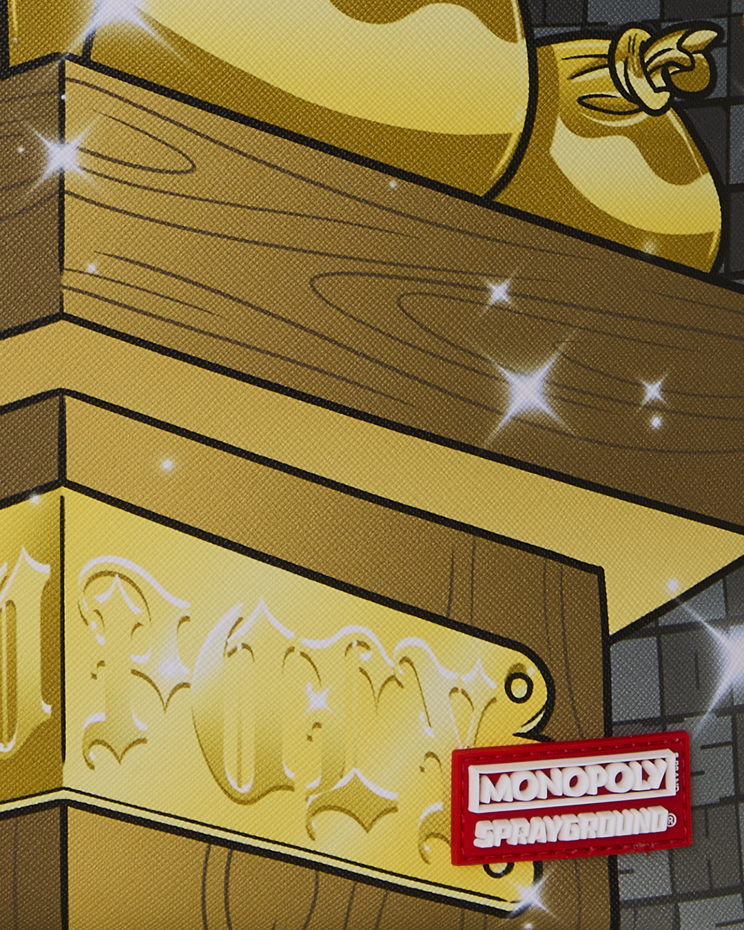 Sprayground Monopoly Collab - Get The Gold Backpack