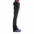 Cult Of Individuality Lenny Bootcut Jeans In Triple Black