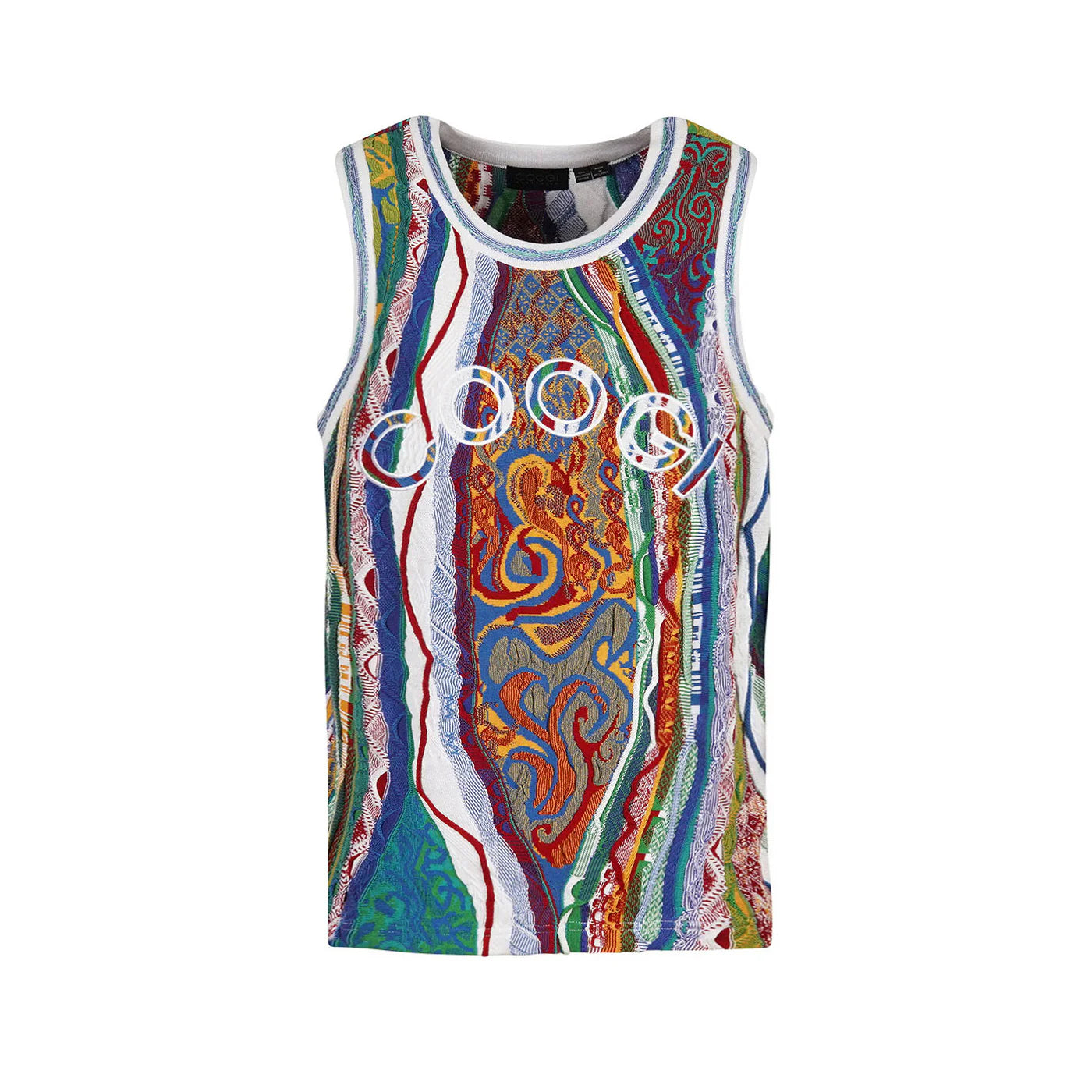 Coogi Men’s Classic Sweater Knit Basketball Jersey