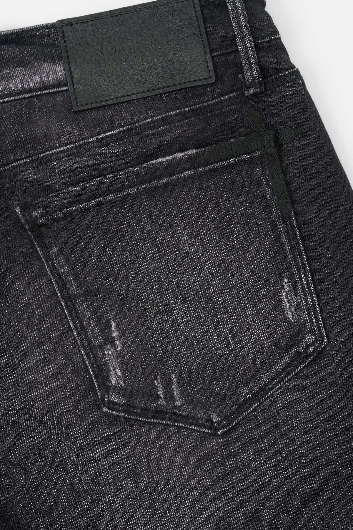 RTA Olivier Skinny Jean | Graphite Fade Cross