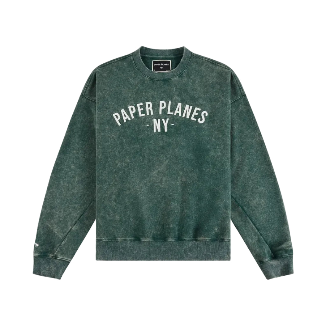 Paper Planes NY Felt Crewneck