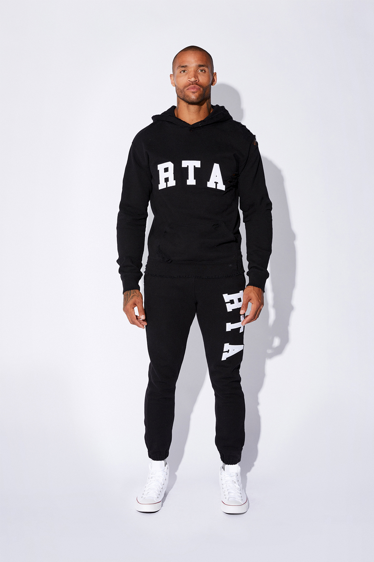 RTA Markus Black Sweatsuit