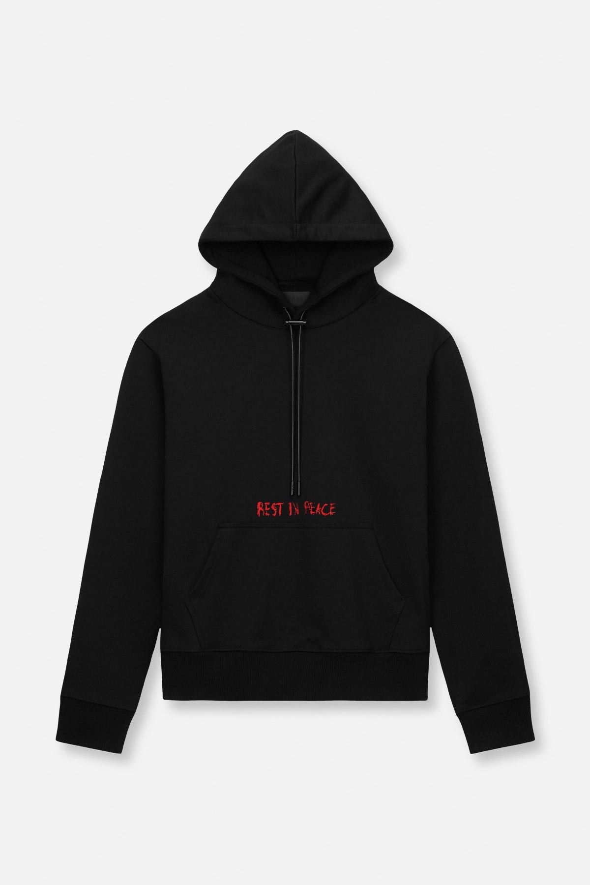 RTA DION HOODIE | BLACK RED RIP CROSS