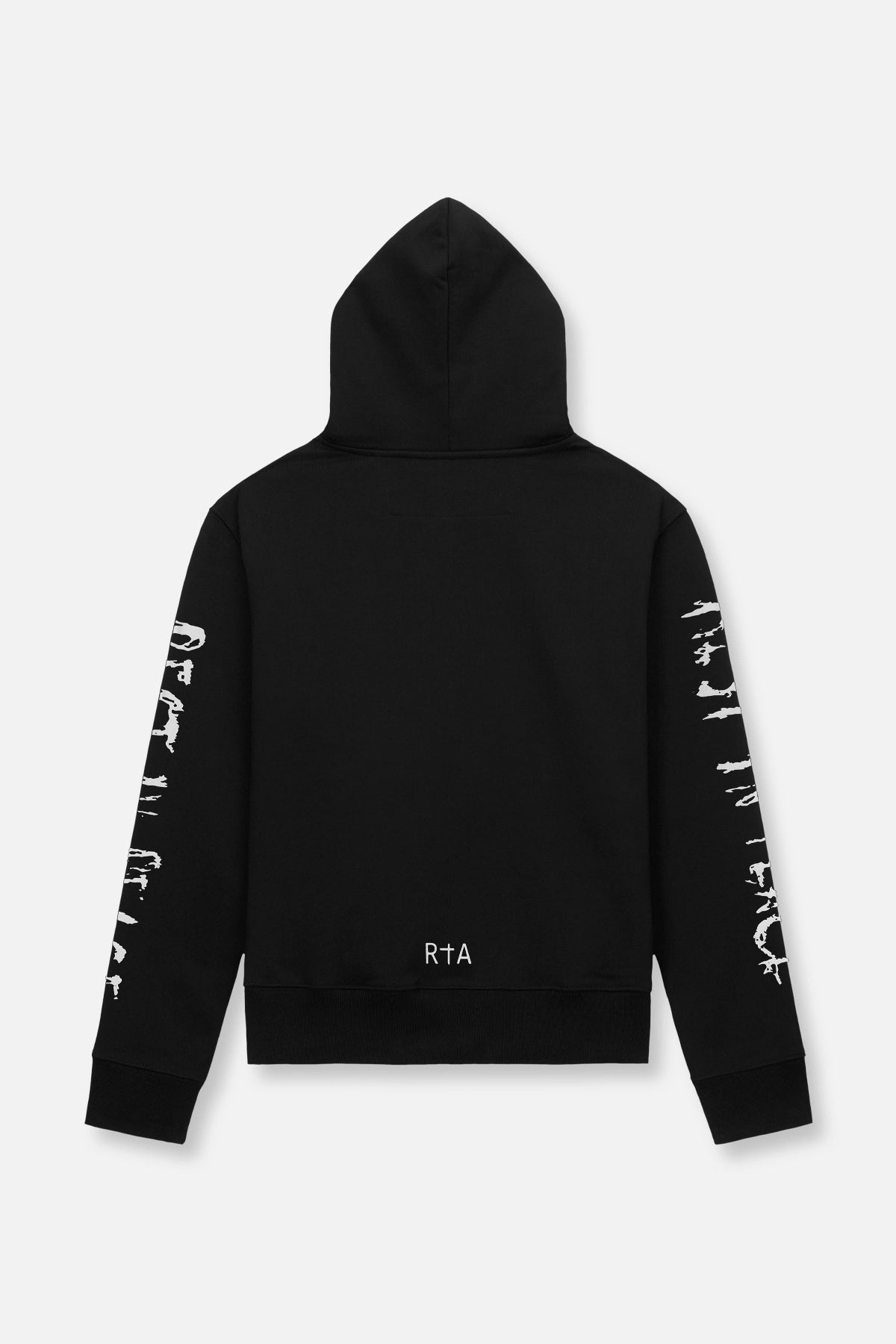 RTA DION HOODIE | BLACK REST IN PEACE