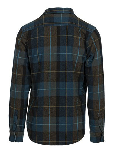 Schott Plaid Cotton Flannel Shirt