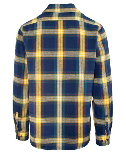 Schott Plaid Cotton Flannel Shirt