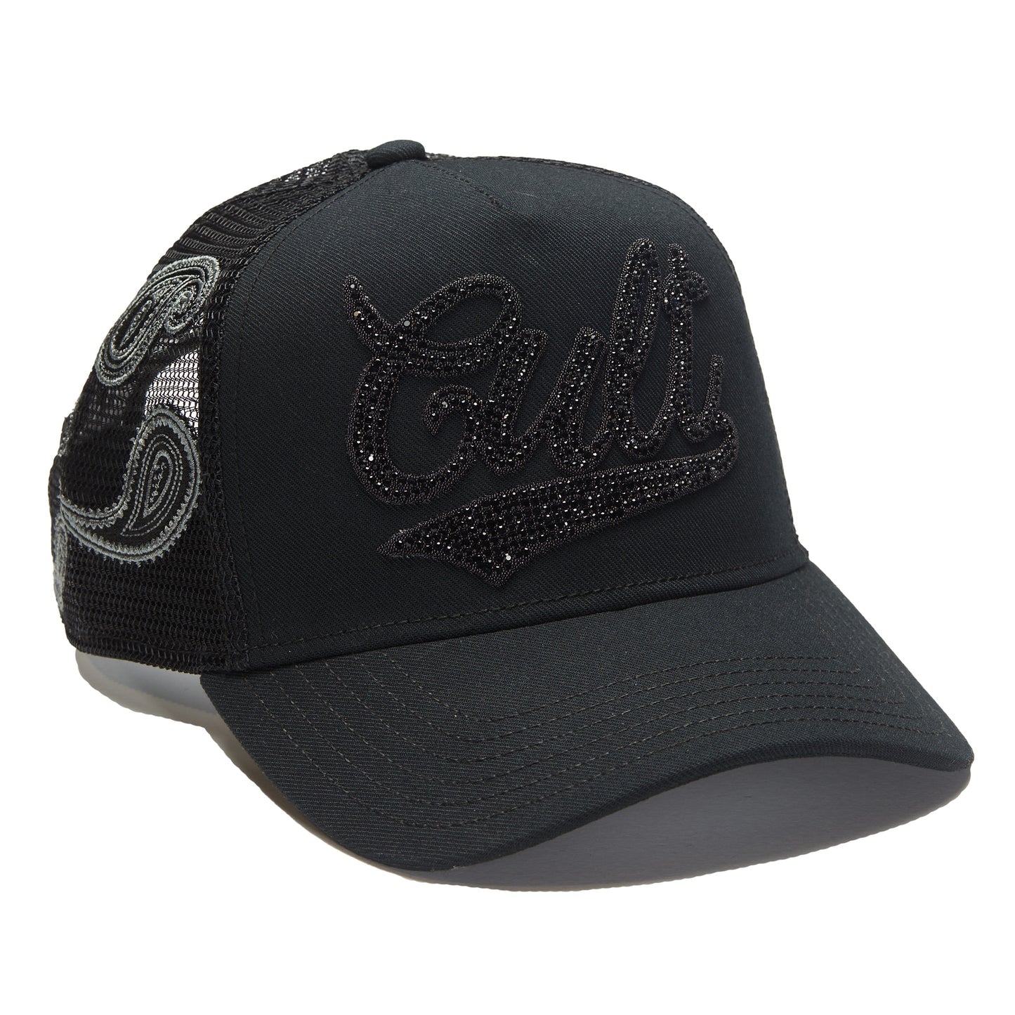 Cult Of Individuality Paisley Shimuchan Logo Mesh Back Trucker Hat