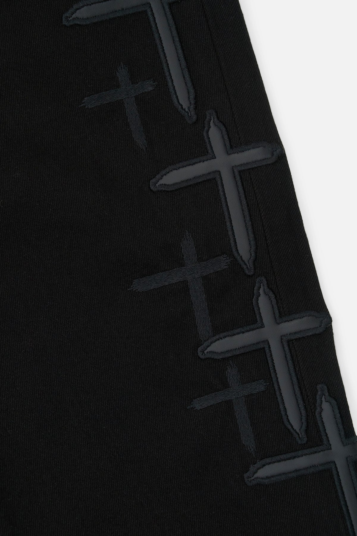 Rta BRYANT SKINNY JEAN | BLACK CROSS PATCHES