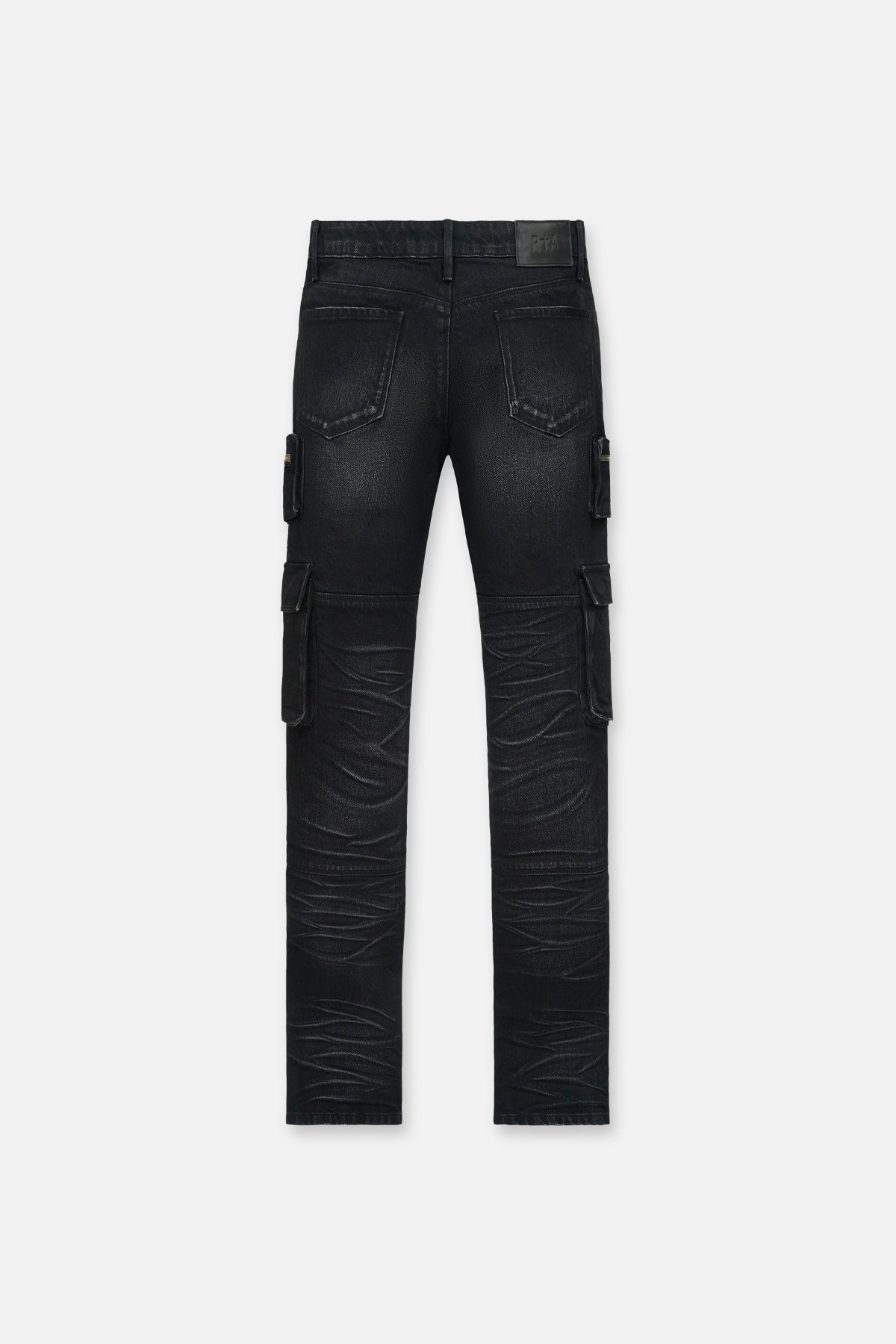 RTA Slate Cargo Skinny Jean | Black Vintage