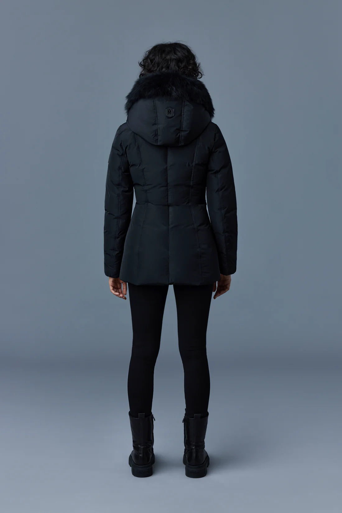 Mackage ADALI Down coat with sheepskin Signature Mackage Collar
