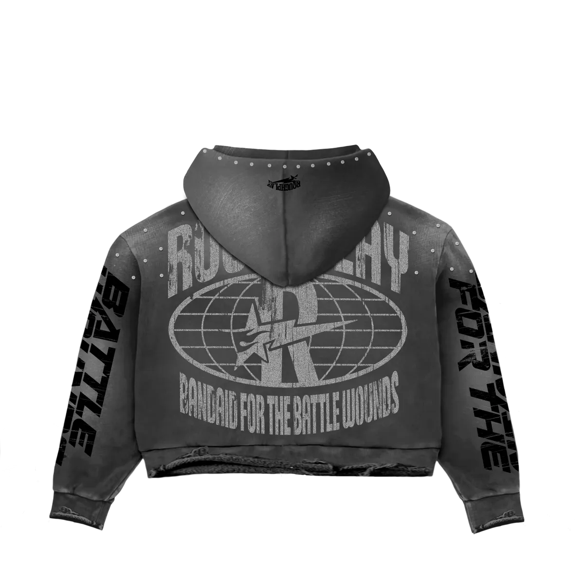 RoughPlay Can't Feel My Face Hoodie (Grey)